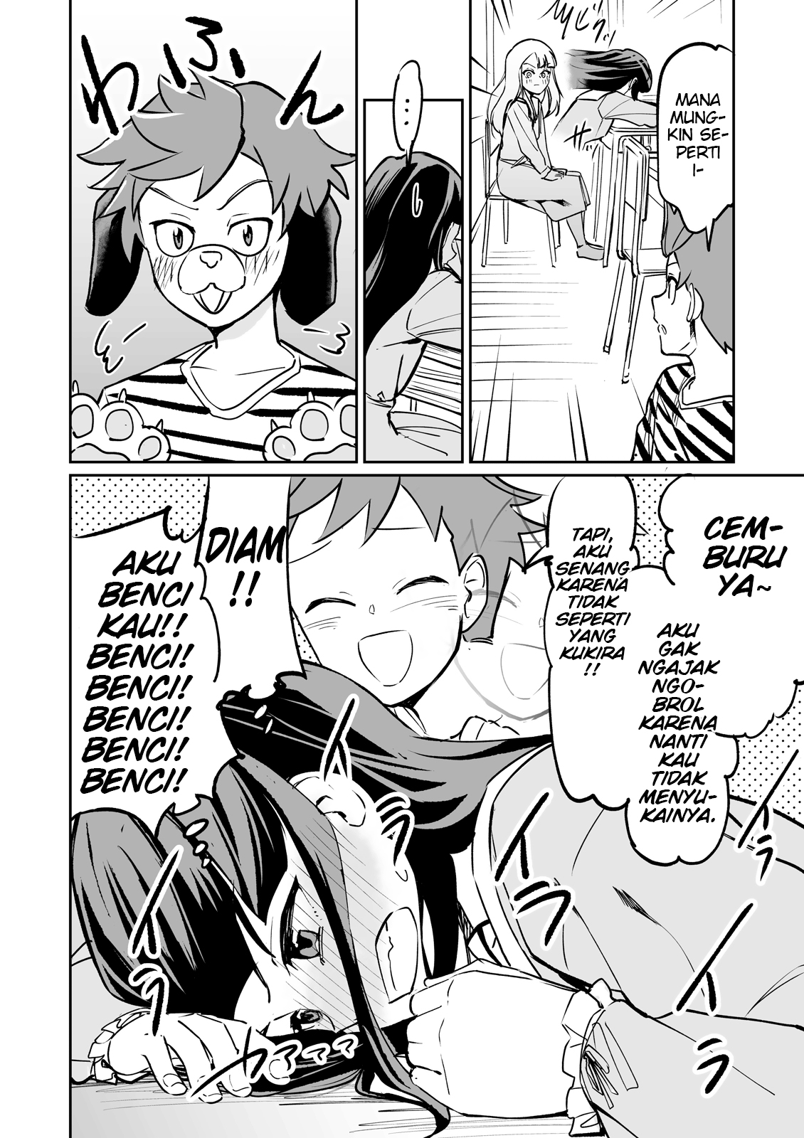 Tsuyokute New Game na Love Comedy Chapter 4 - halaman 4
