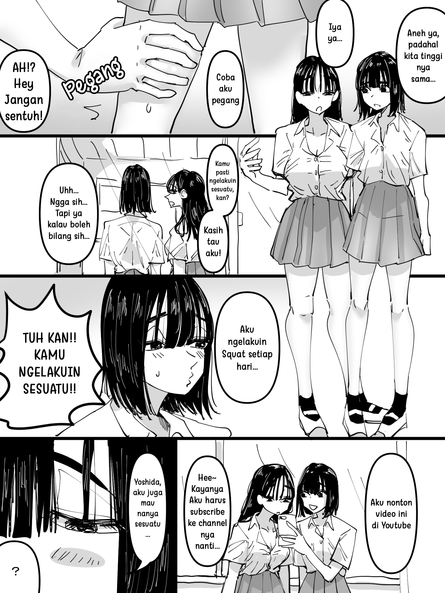Two Girls Who Are Roughly the Same Height but Whose Proportions Are Completely Different Chapter 0 - halaman 2