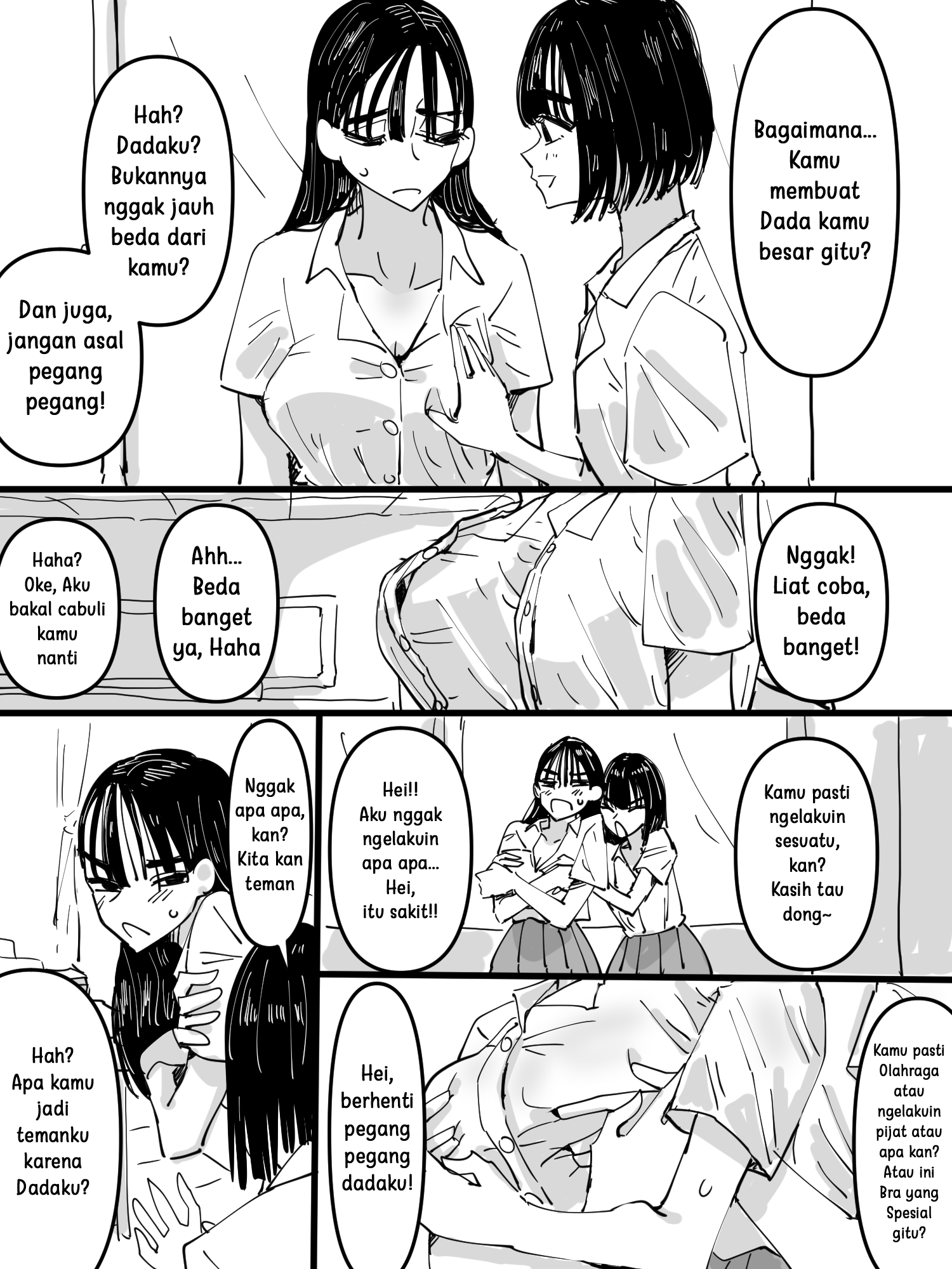 Two Girls Who Are Roughly the Same Height but Whose Proportions Are Completely Different Chapter 0 - halaman 3