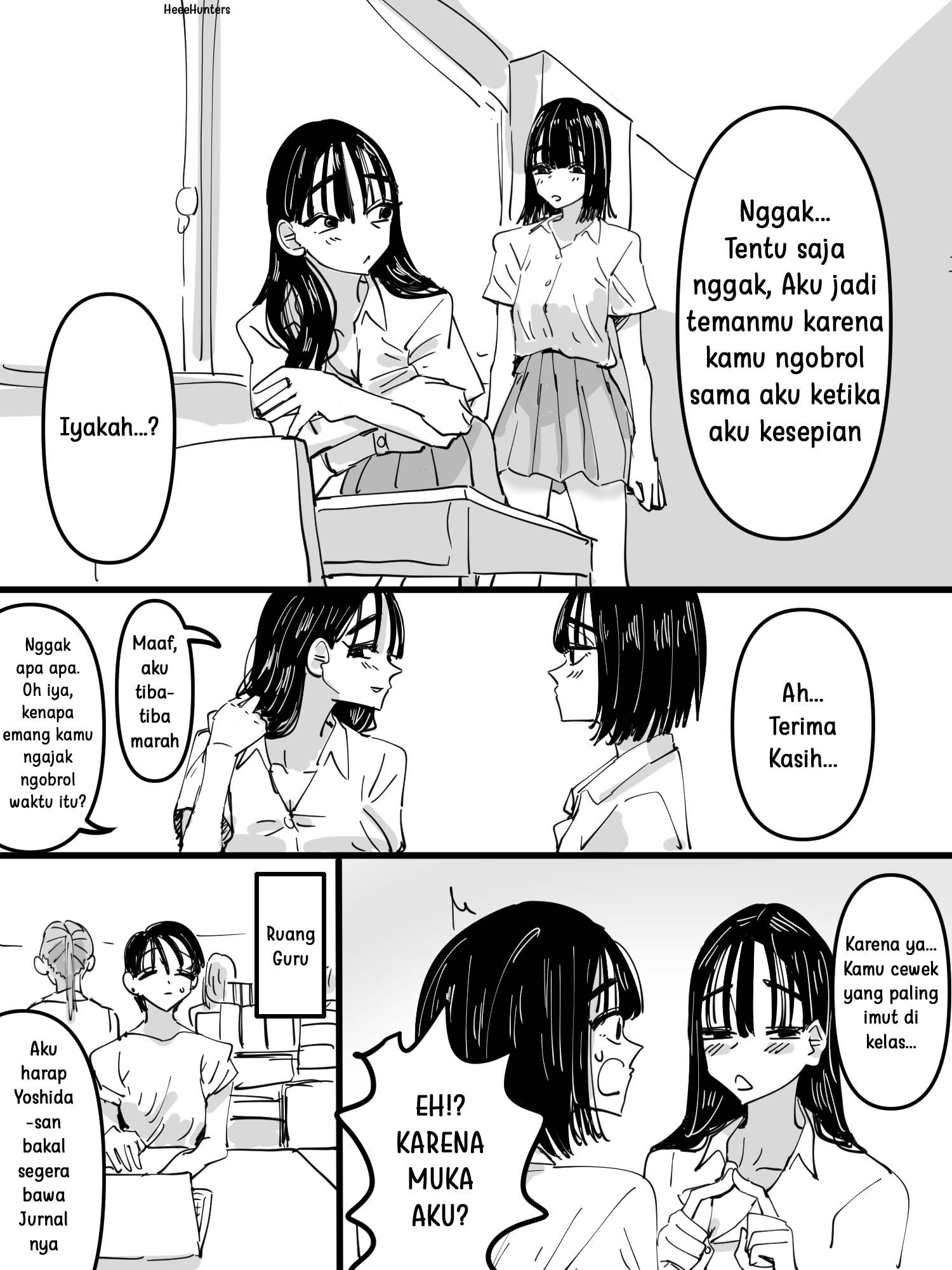 Two Girls Who Are Roughly the Same Height but Whose Proportions Are Completely Different Chapter 0 - halaman 4
