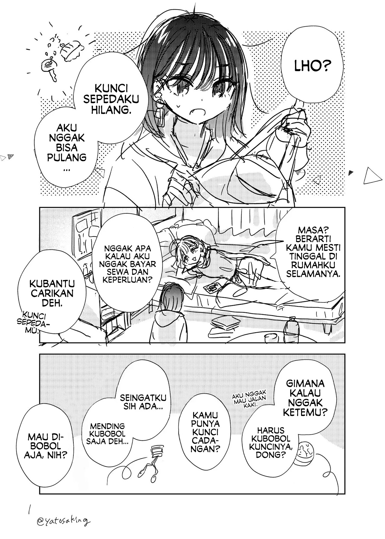 Two Yuri Girls Playing Yuri Chapter 0 - halaman 2