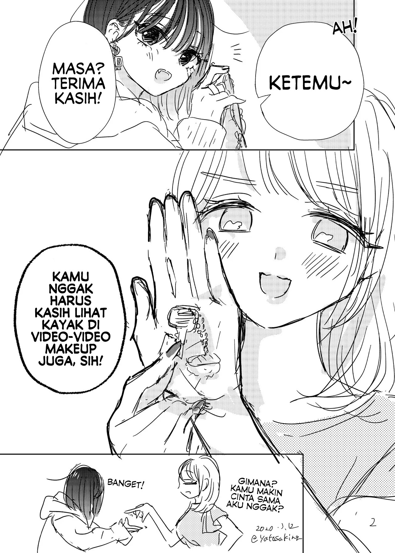 Two Yuri Girls Playing Yuri Chapter 0 - halaman 3