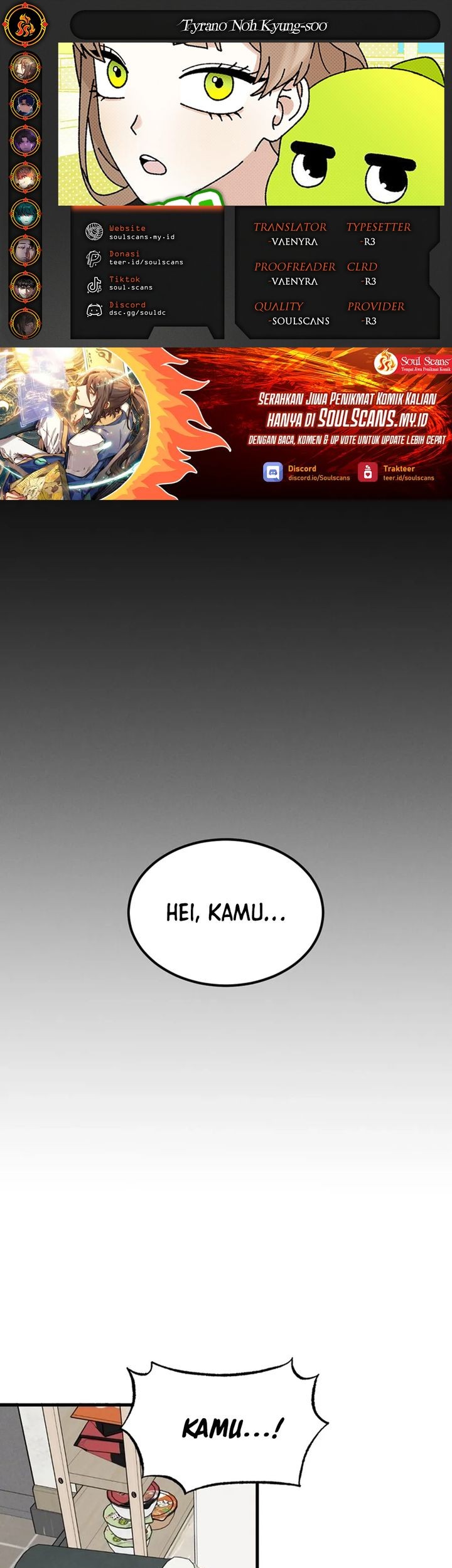 Tyranno Noh Kyung-Soo Chapter 13 - halaman 1