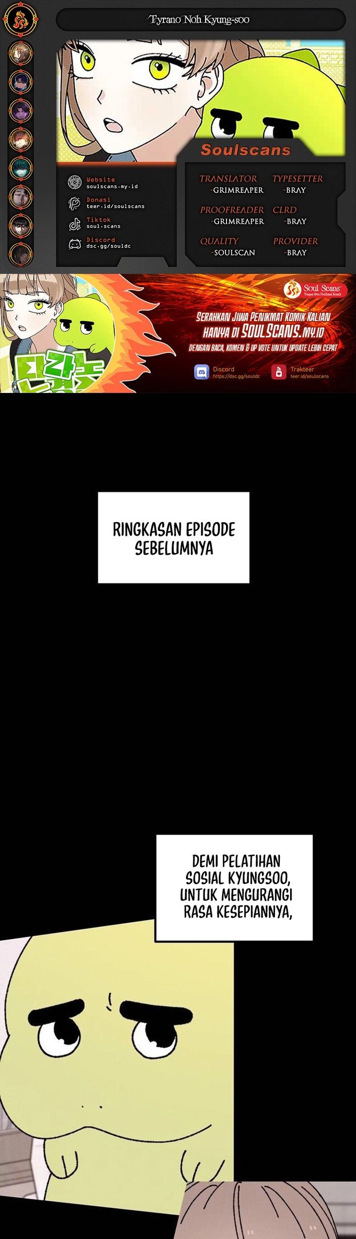 Tyranno Noh Kyung-Soo Chapter 20 - halaman 1