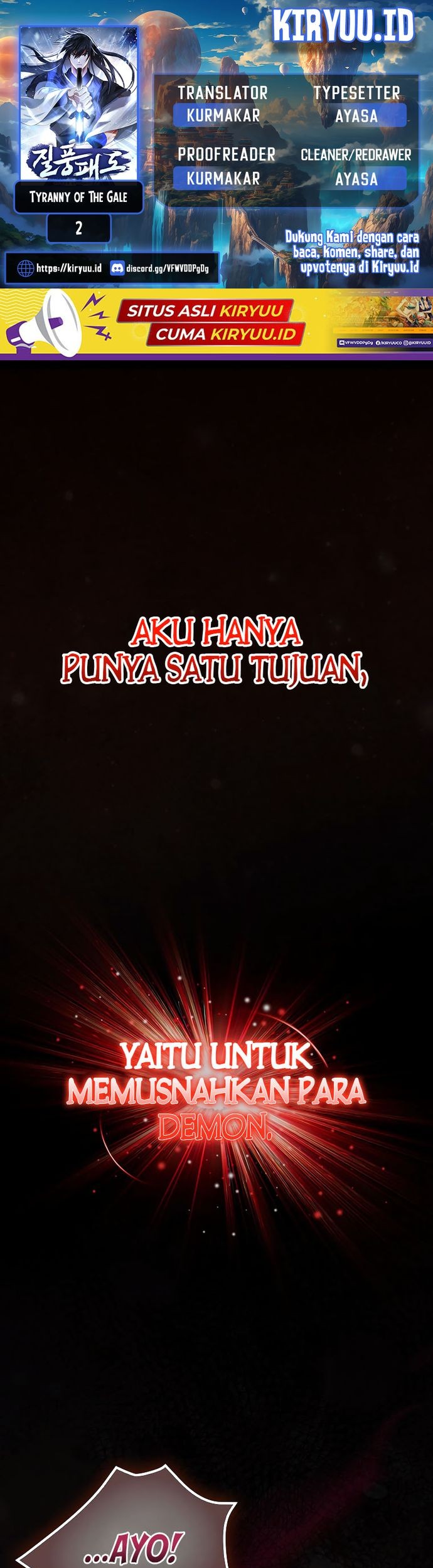 Tyranny of the Gale Chapter 2 - halaman 1