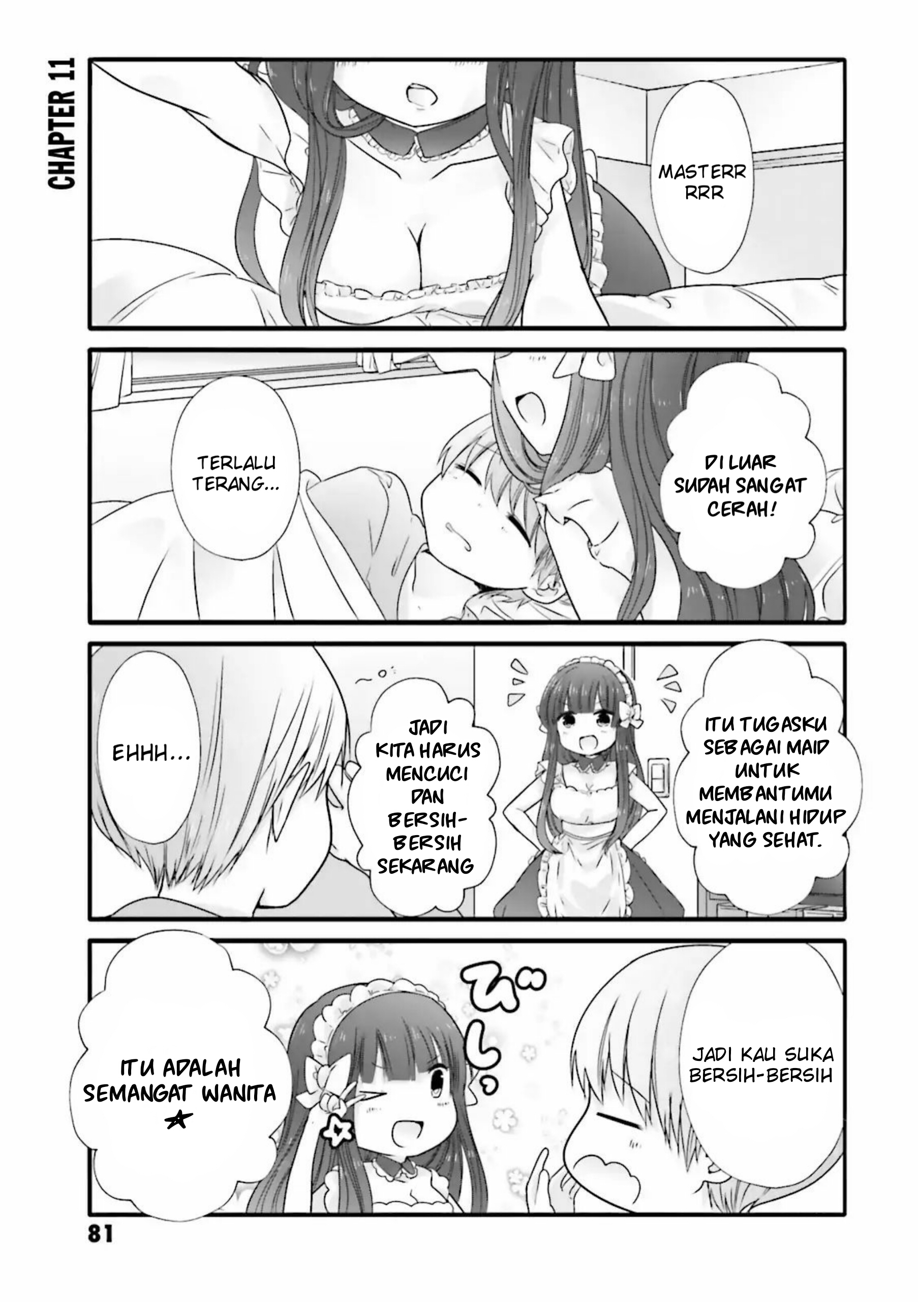 Uchi no Hentai Maid ni Osowareteru Chapter 11 - halaman 2