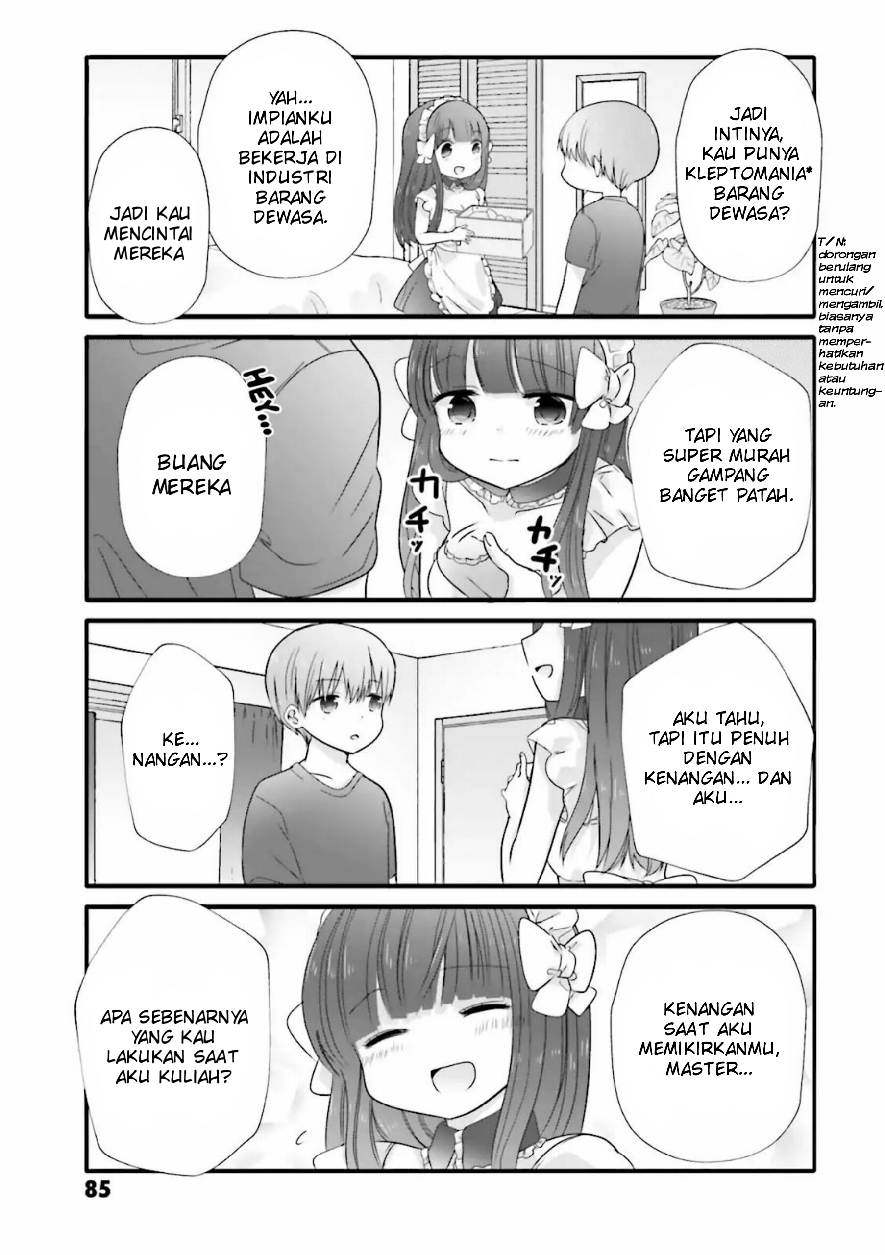 Uchi no Hentai Maid ni Osowareteru Chapter 11 - halaman 6