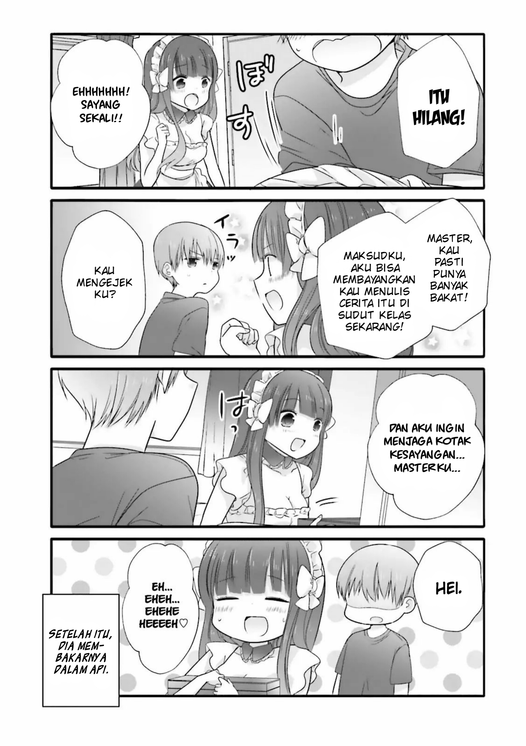 Uchi no Hentai Maid ni Osowareteru Chapter 11 - halaman 8