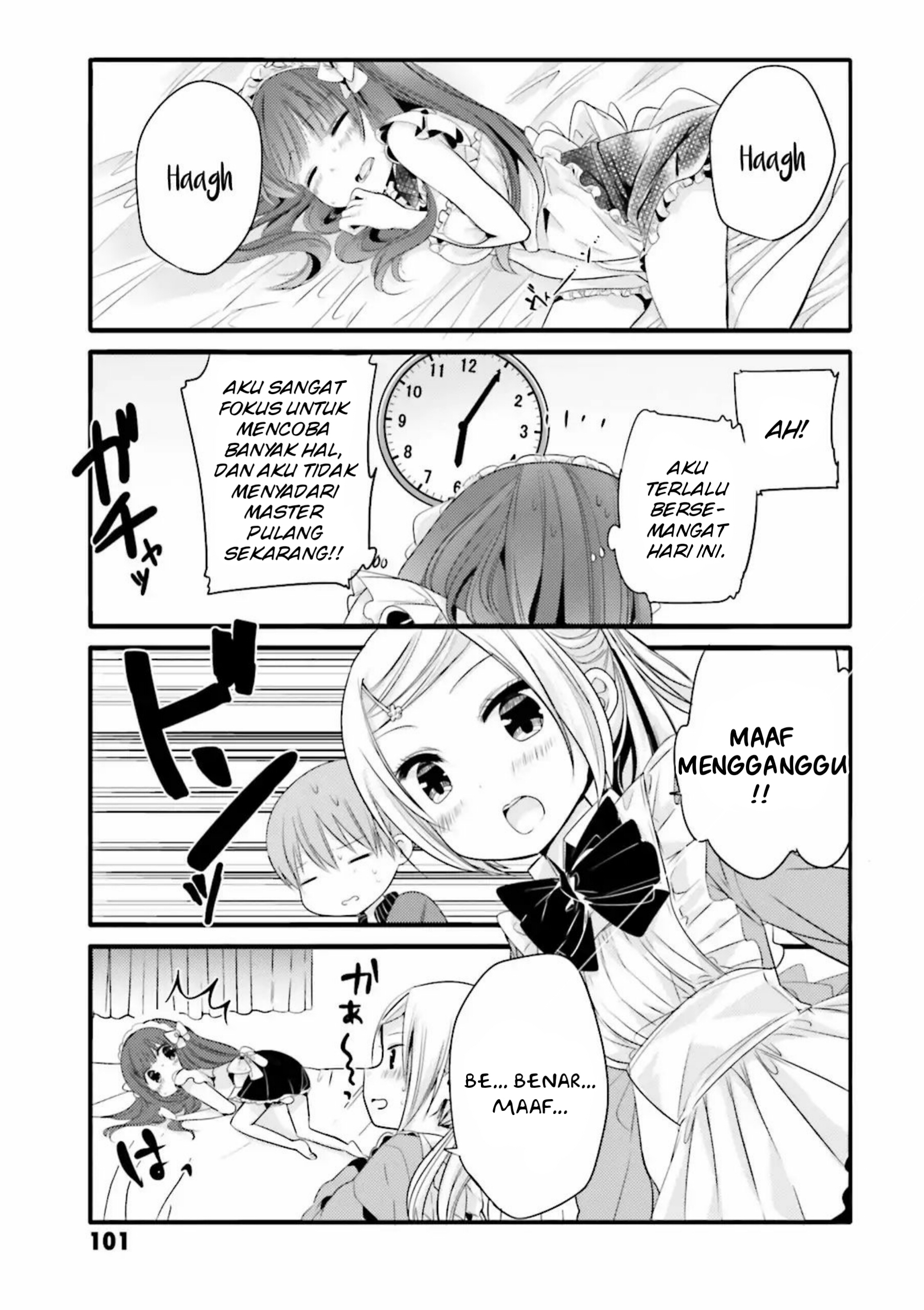 Uchi no Hentai Maid ni Osowareteru Chapter 13 - halaman 6