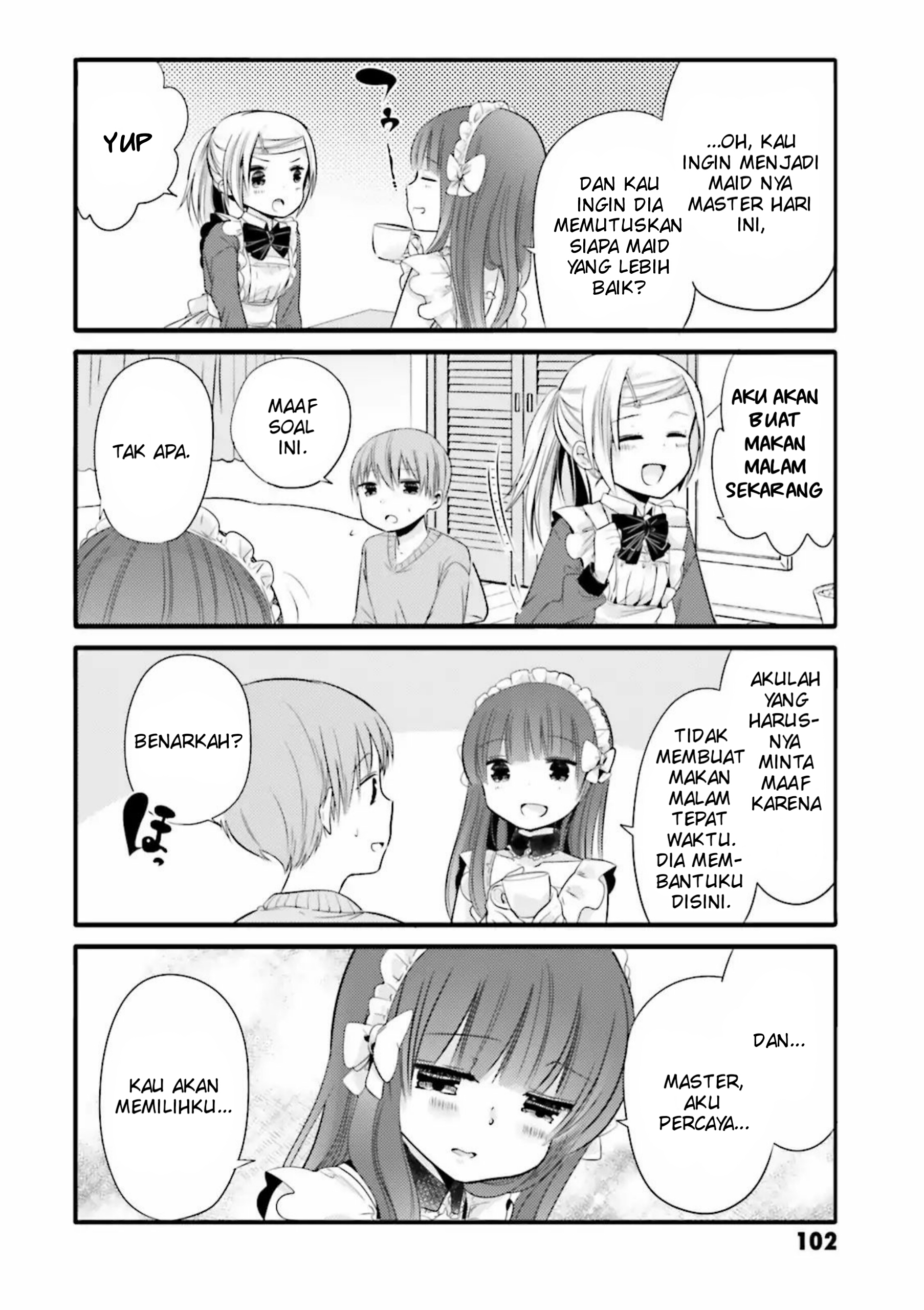 Uchi no Hentai Maid ni Osowareteru Chapter 13 - halaman 7
