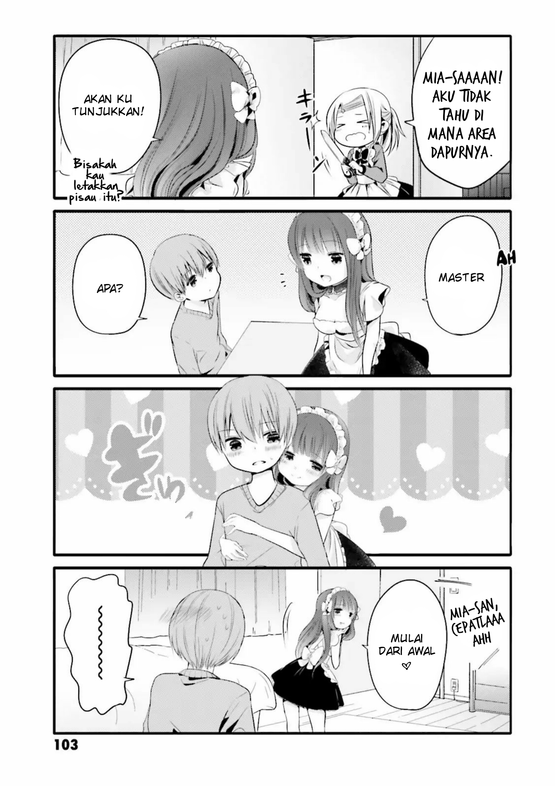 Uchi no Hentai Maid ni Osowareteru Chapter 13 - halaman 8