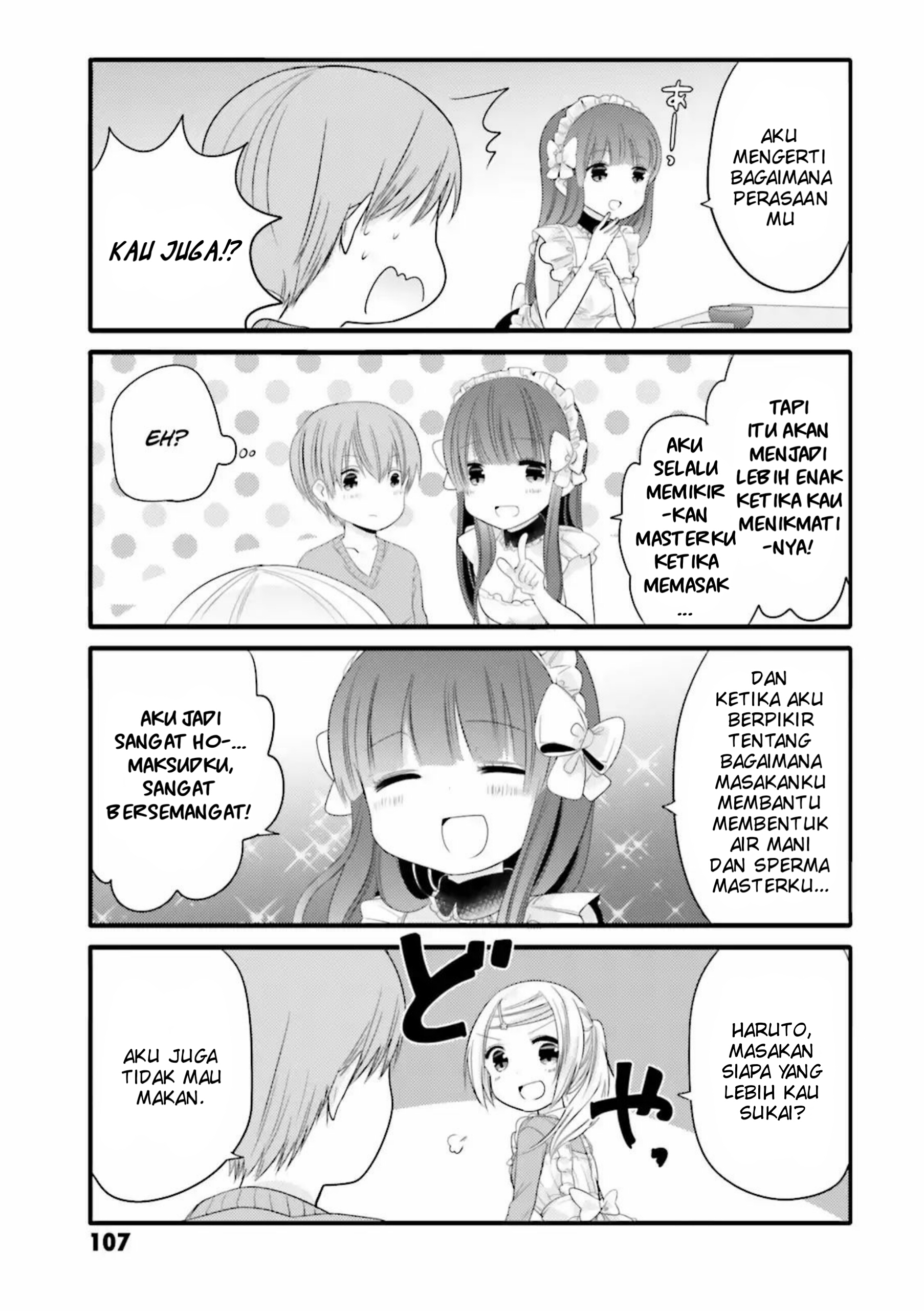 Uchi no Hentai Maid ni Osowareteru Chapter 14 - halaman 4
