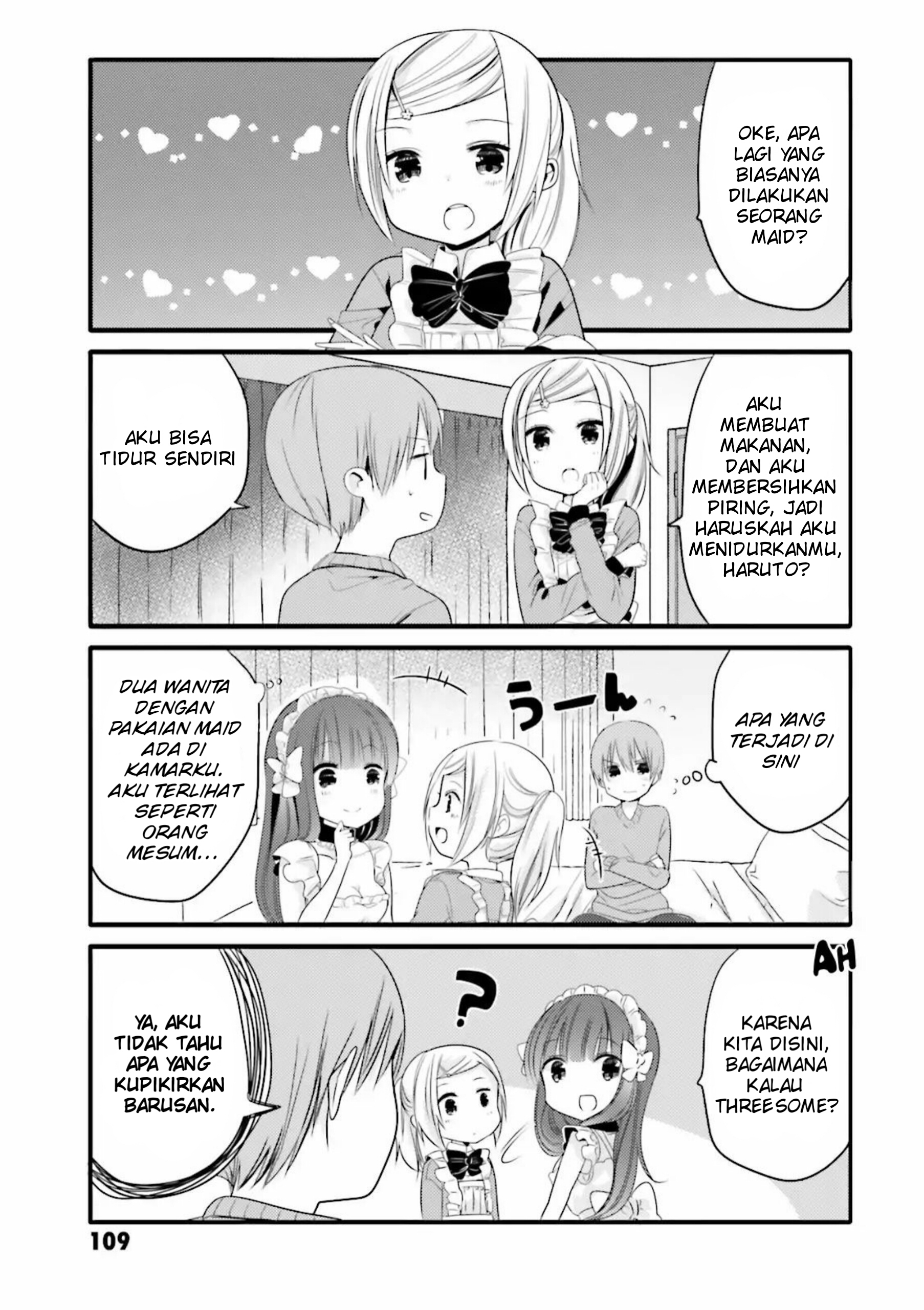 Uchi no Hentai Maid ni Osowareteru Chapter 14 - halaman 6
