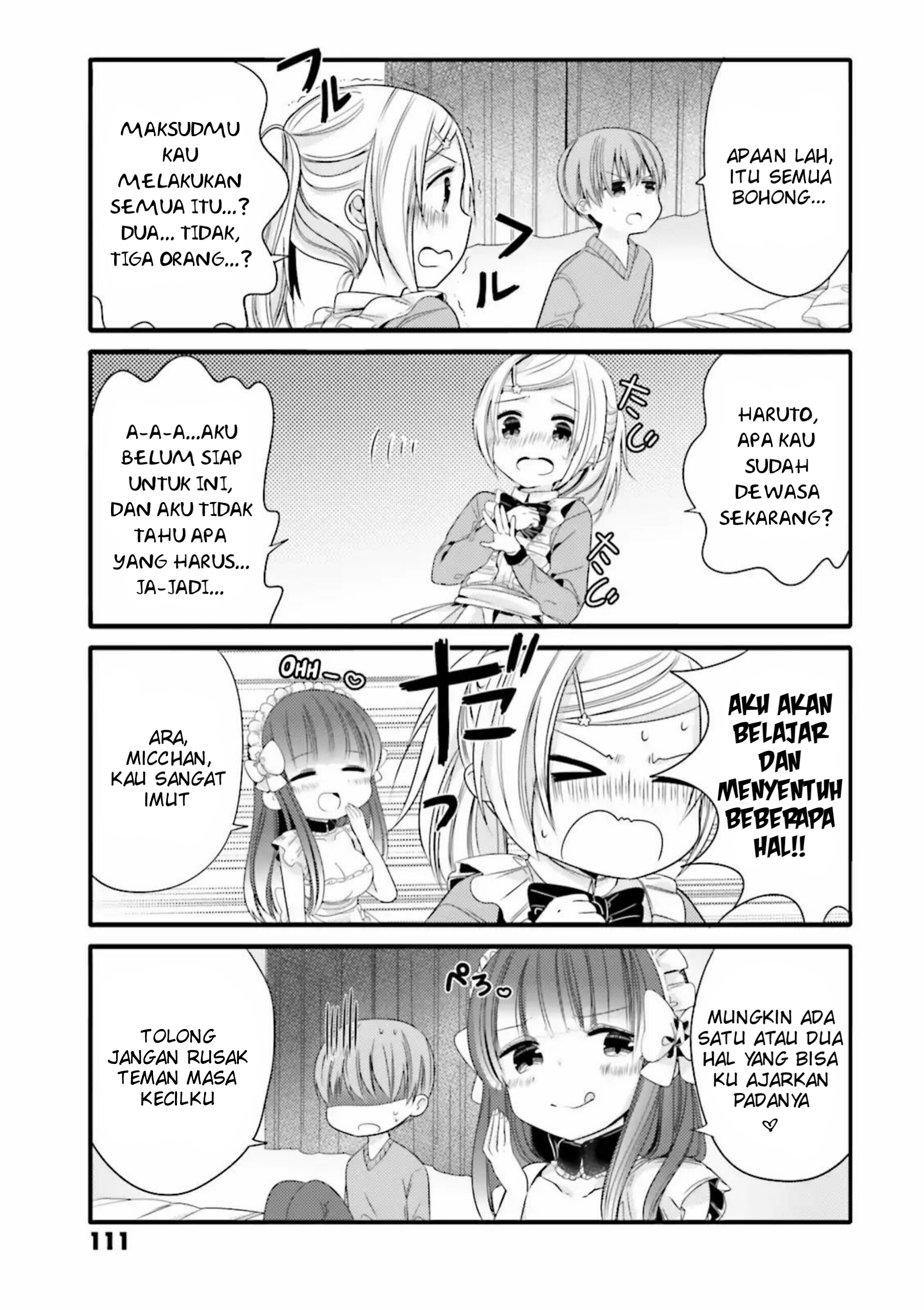 Uchi no Hentai Maid ni Osowareteru Chapter 14 - halaman 8