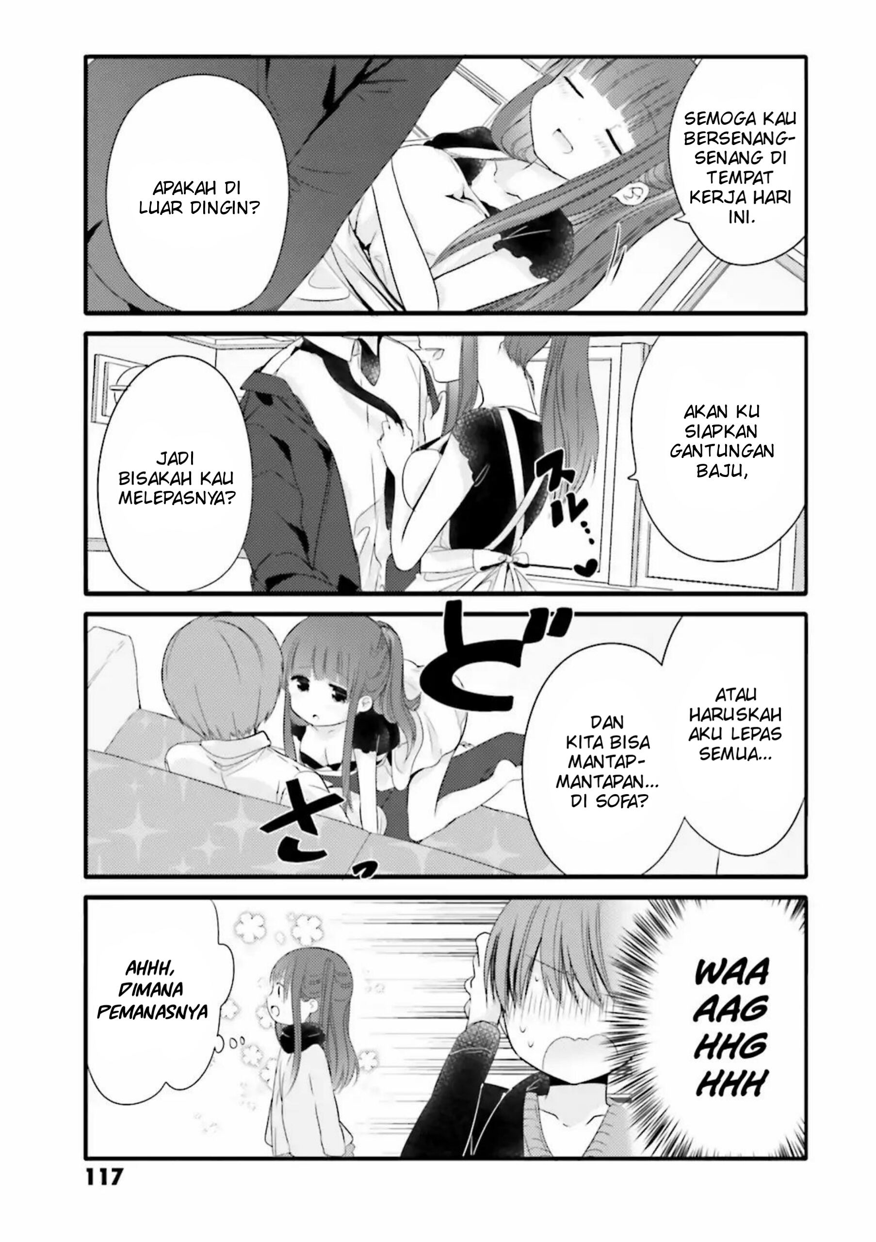Uchi no Hentai Maid ni Osowareteru Chapter 15 - halaman 6