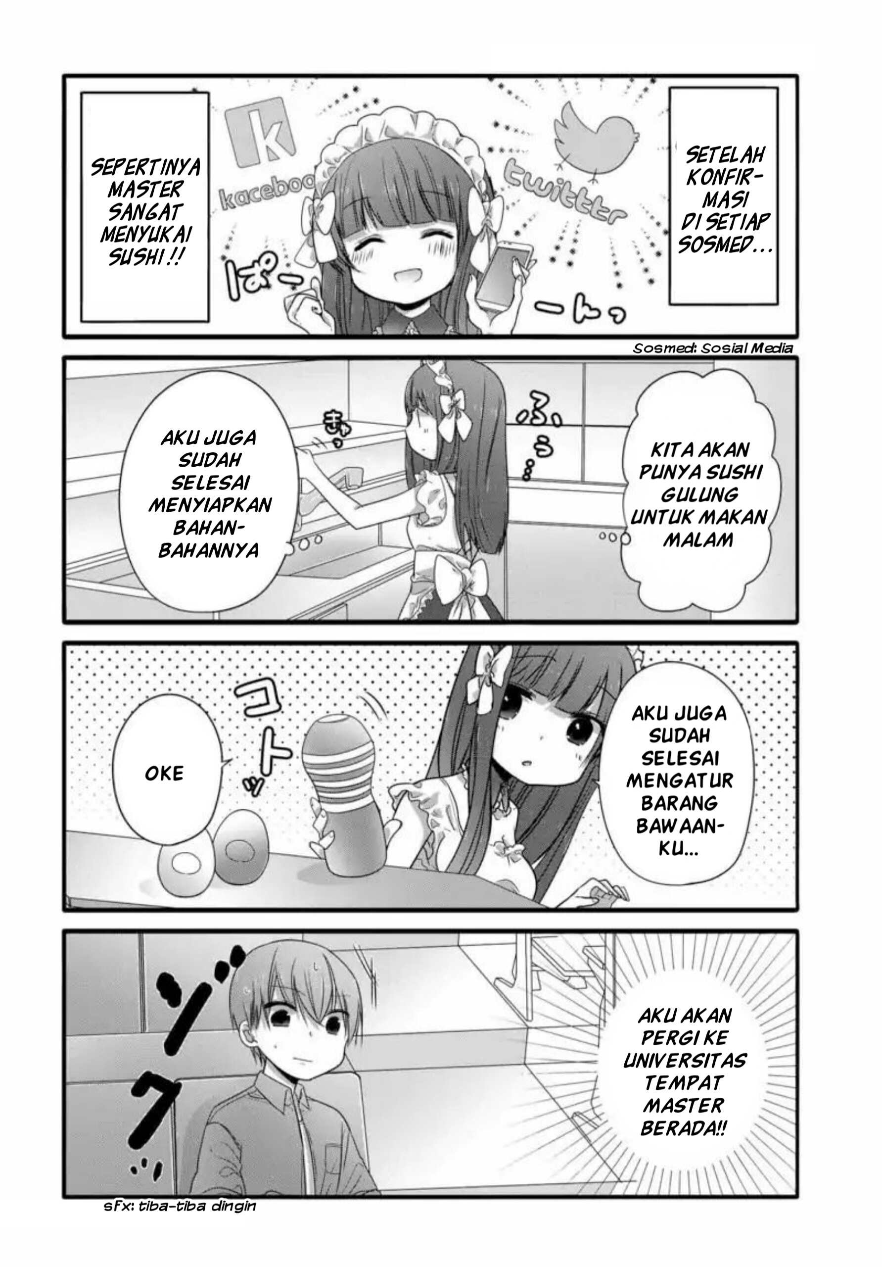 Uchi no Hentai Maid ni Osowareteru Chapter 2 - halaman 2