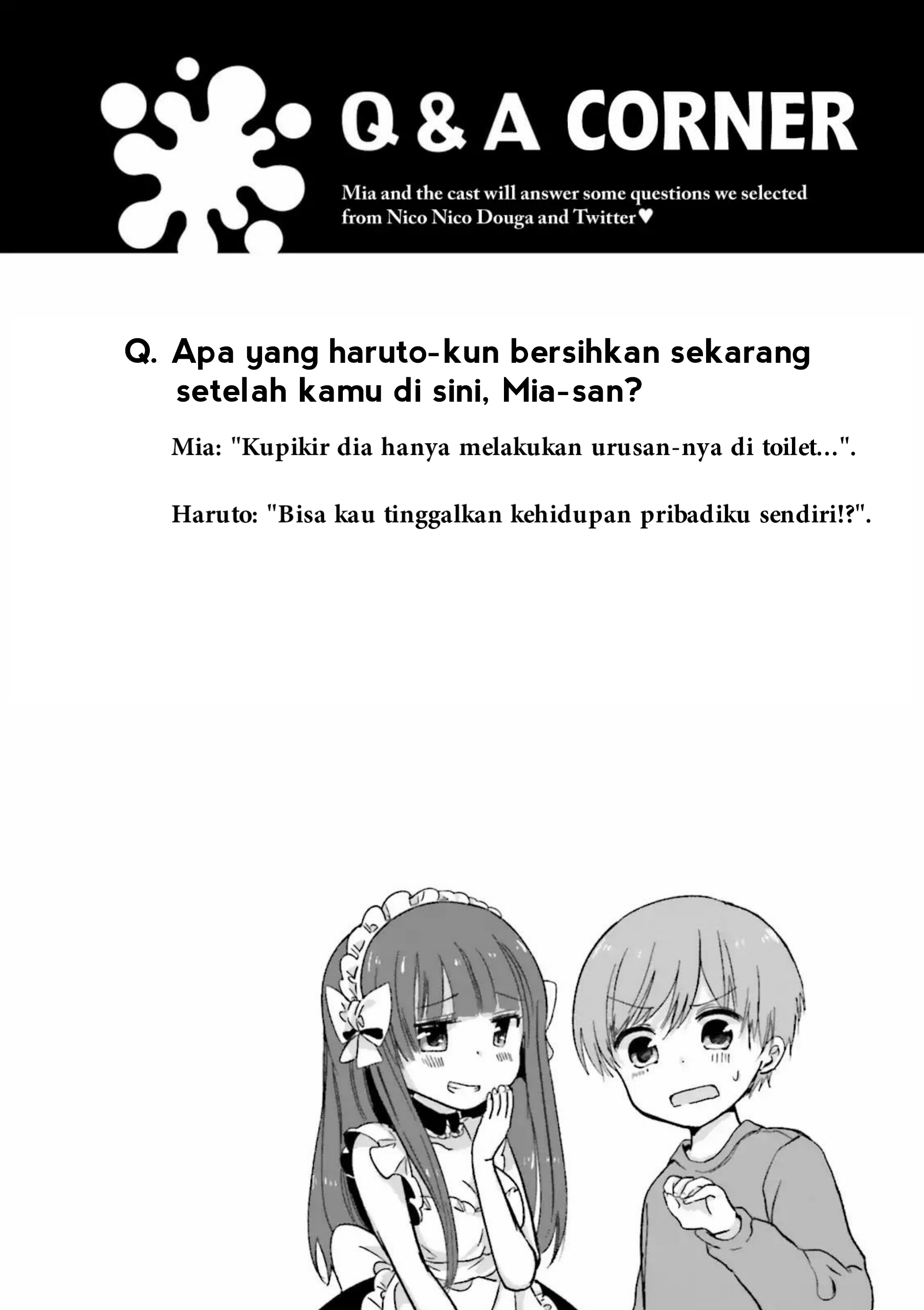Uchi no Hentai Maid ni Osowareteru Chapter 20.1 - halaman 9
