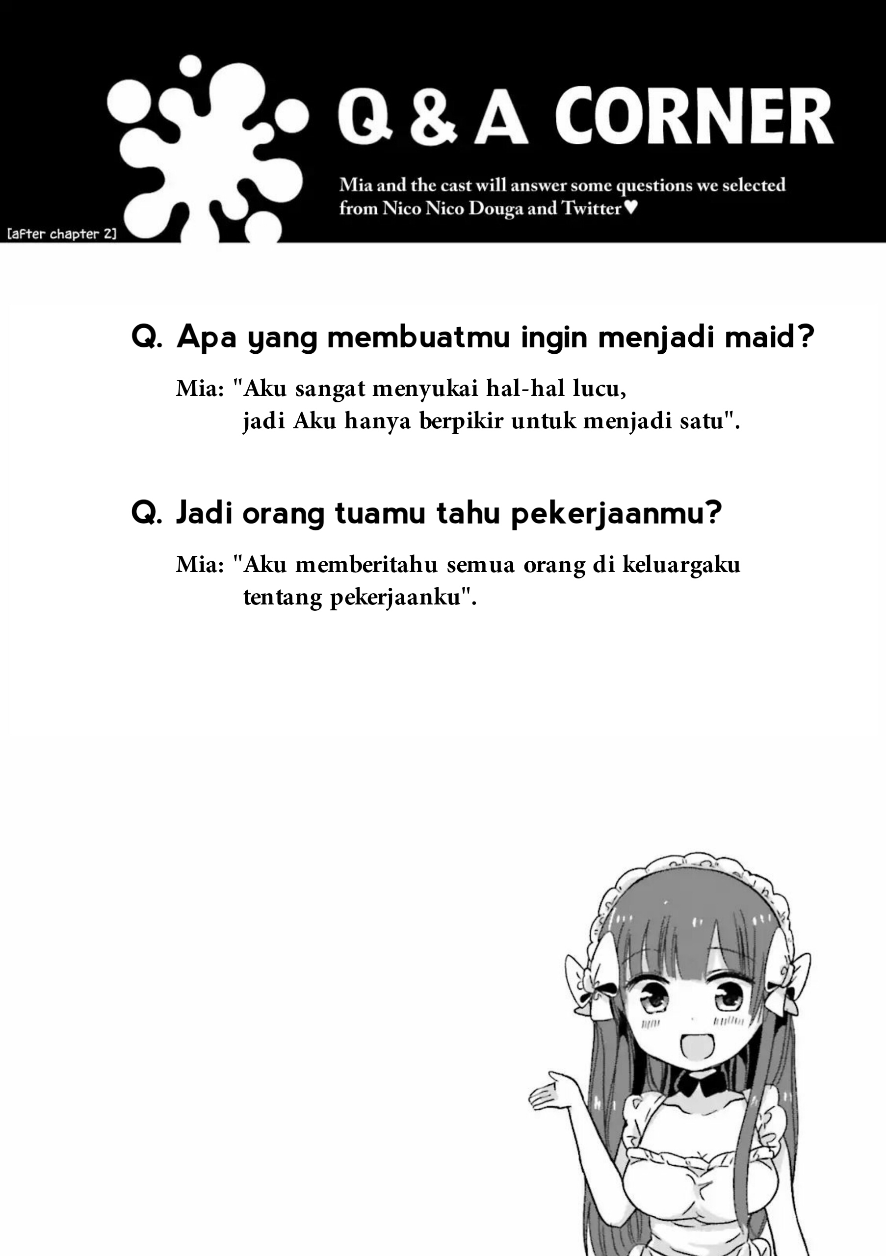 Uchi no Hentai Maid ni Osowareteru Chapter 20.3 - halaman 4