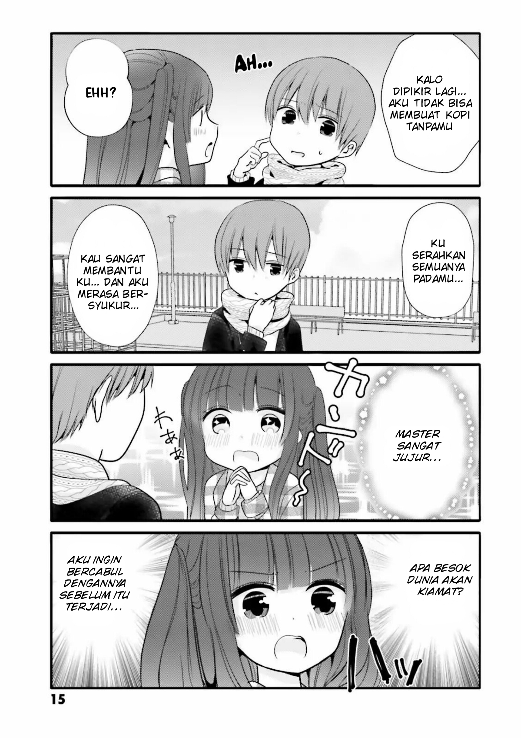 Uchi no Hentai Maid ni Osowareteru Chapter 22 - halaman 6