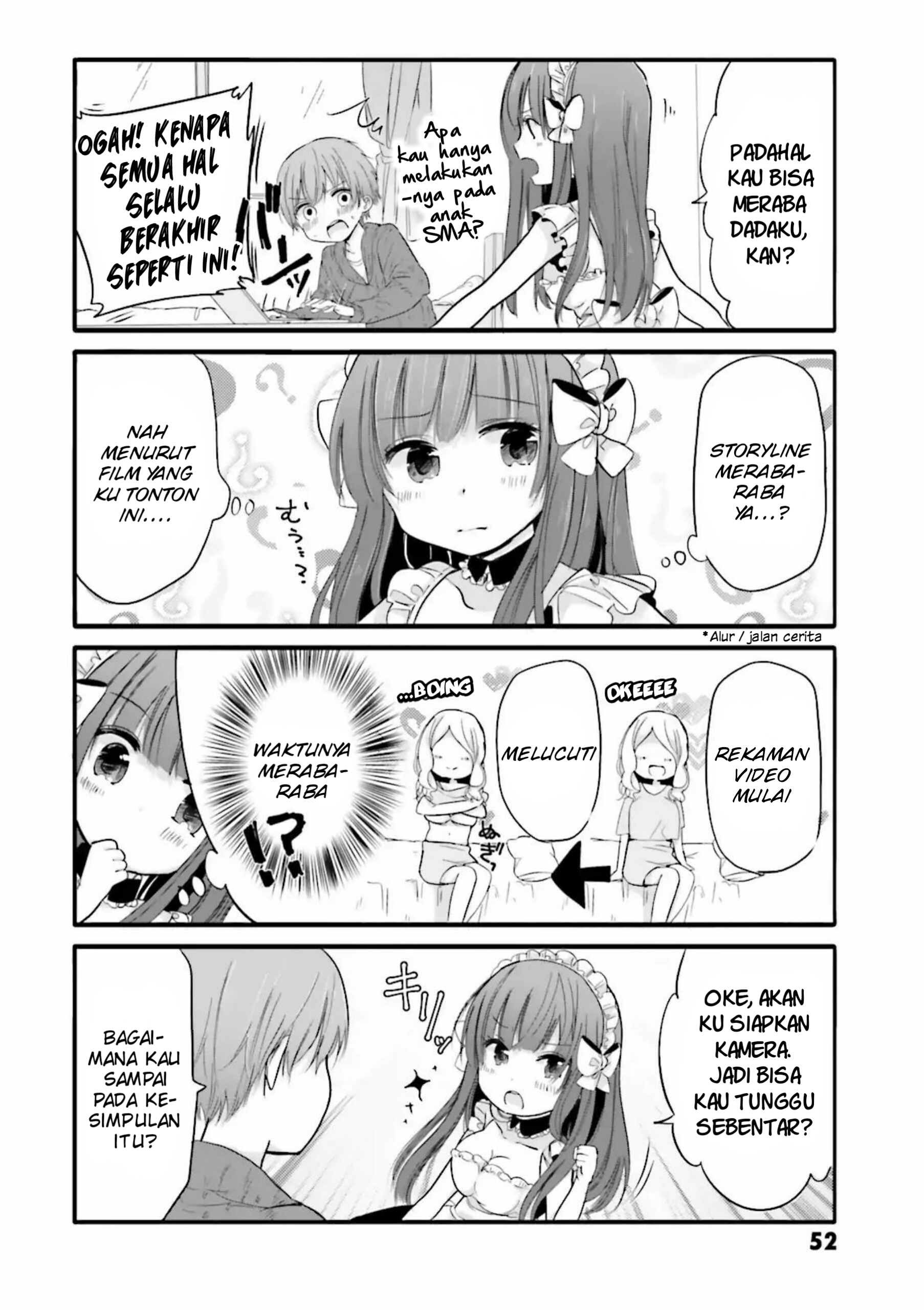 Uchi no Hentai Maid ni Osowareteru Chapter 27 - halaman 3