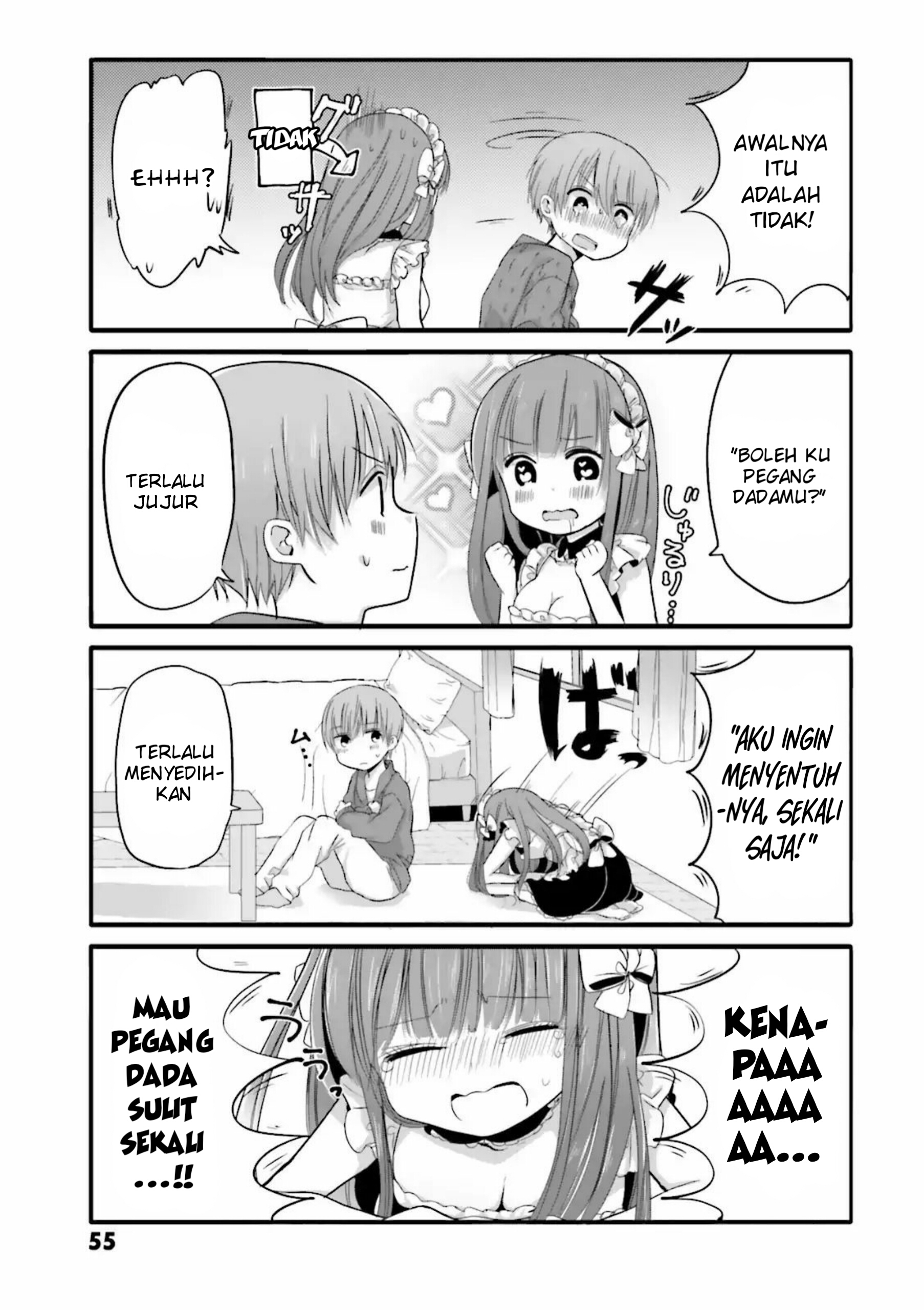 Uchi no Hentai Maid ni Osowareteru Chapter 27 - halaman 6