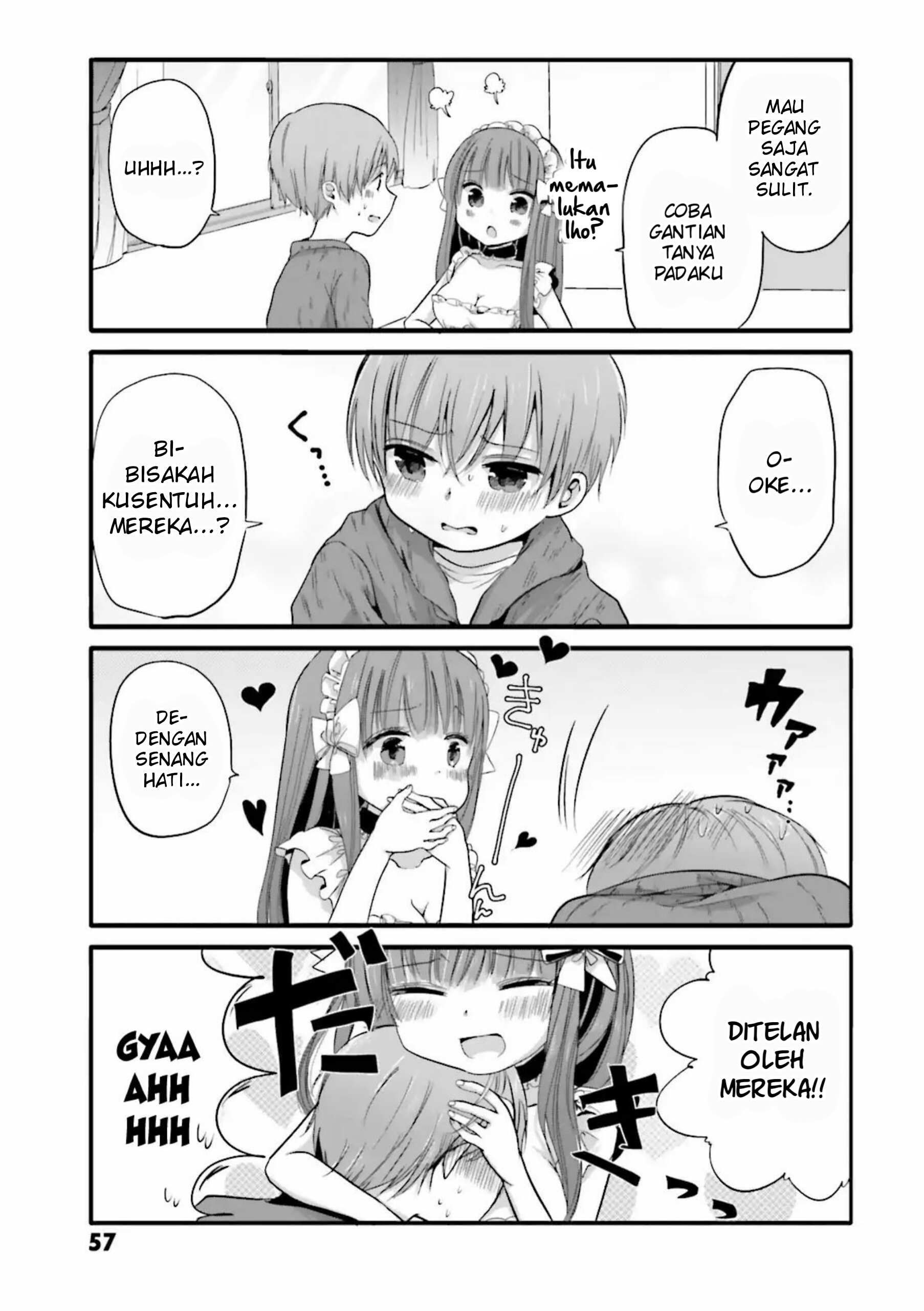 Uchi no Hentai Maid ni Osowareteru Chapter 27 - halaman 8