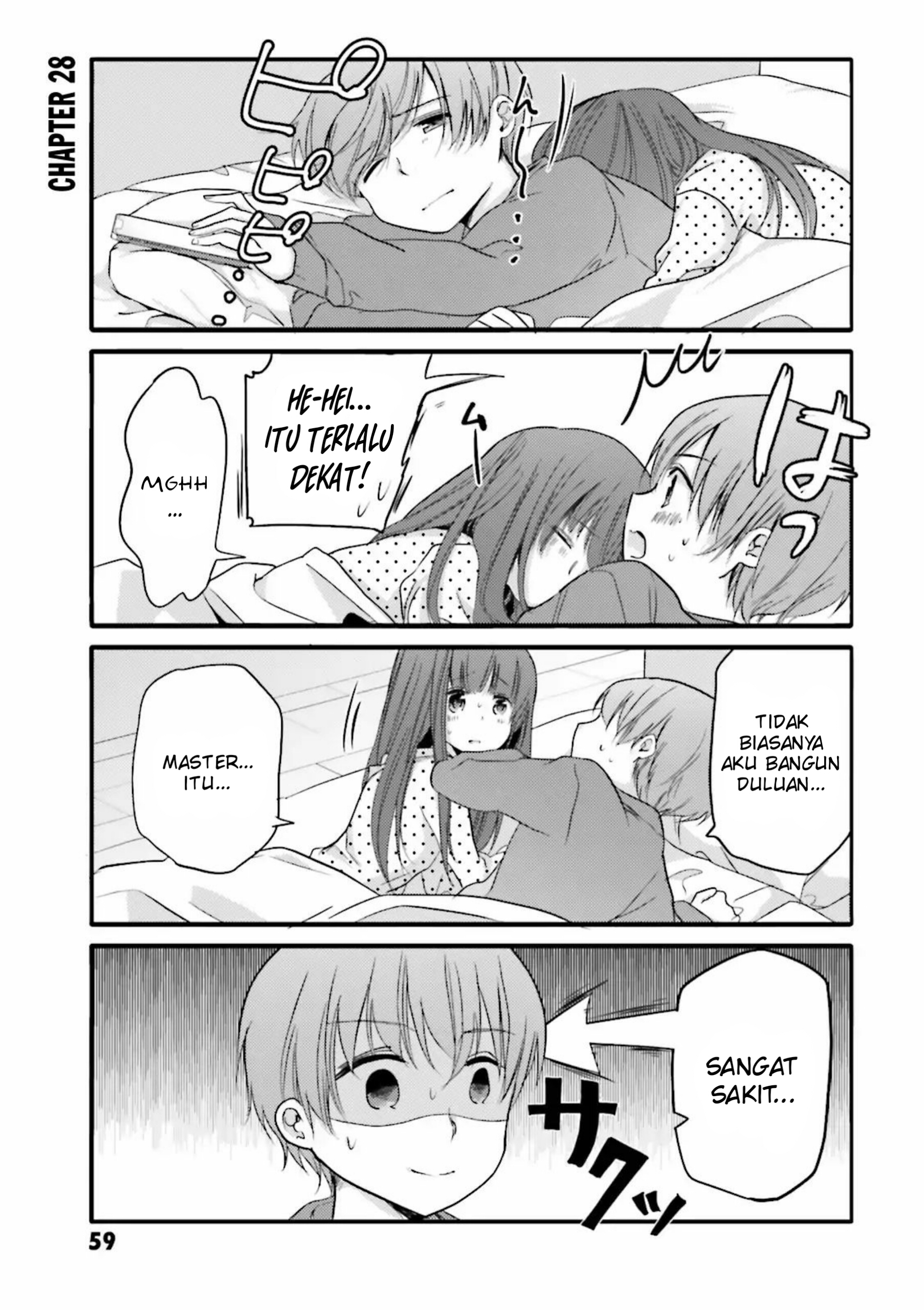 Uchi no Hentai Maid ni Osowareteru Chapter 28 - halaman 2