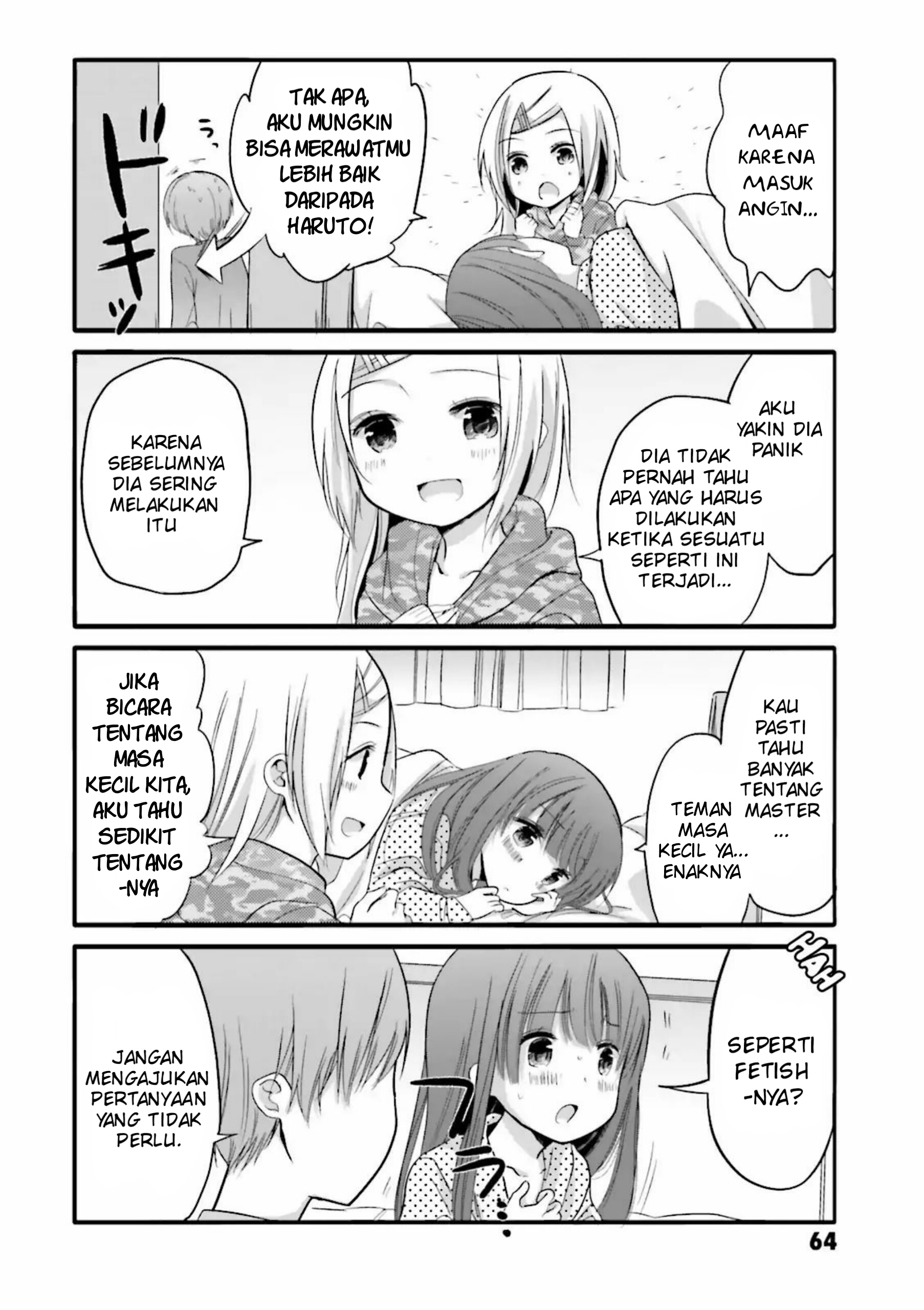 Uchi no Hentai Maid ni Osowareteru Chapter 28 - halaman 7