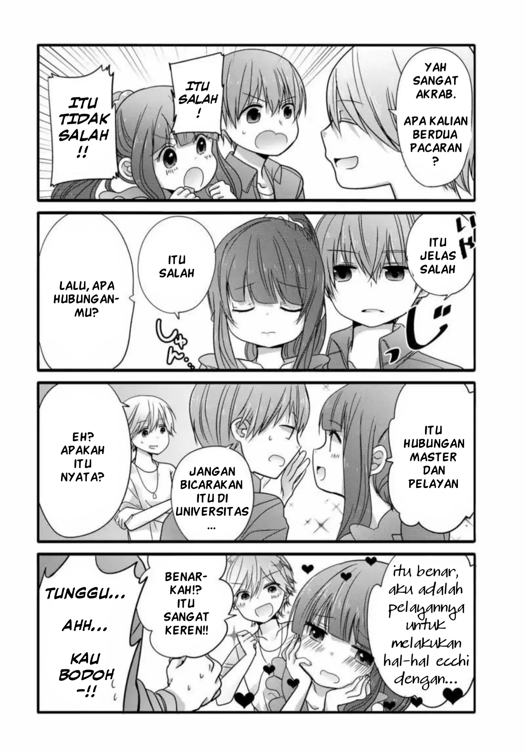Uchi no Hentai Maid ni Osowareteru Chapter 3 - halaman 6