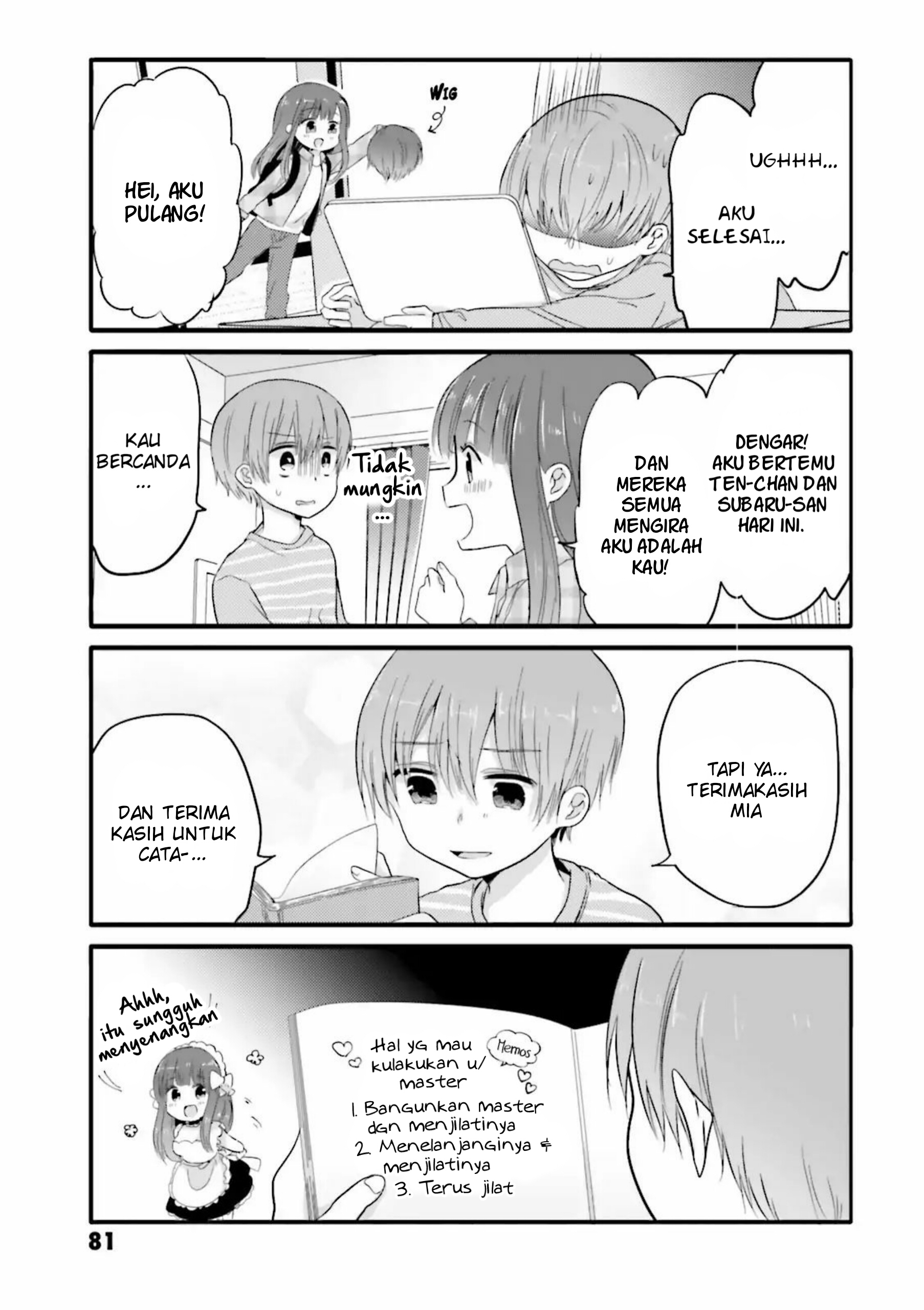 Uchi no Hentai Maid ni Osowareteru Chapter 30 - halaman 8