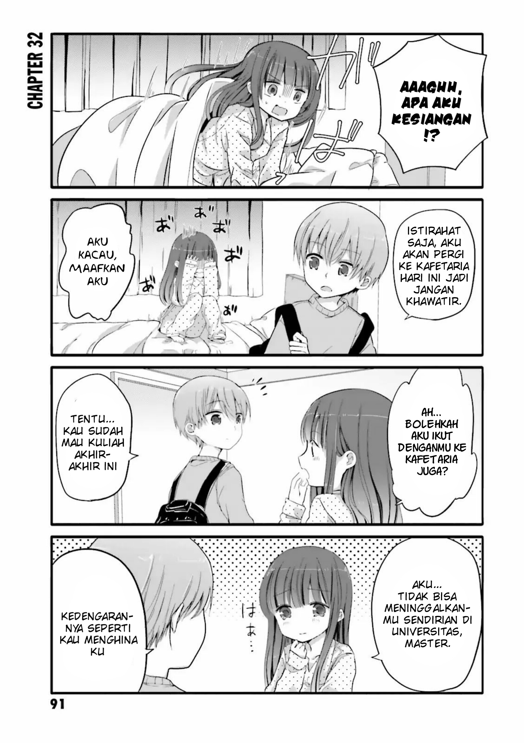 Uchi no Hentai Maid ni Osowareteru Chapter 32 - halaman 2