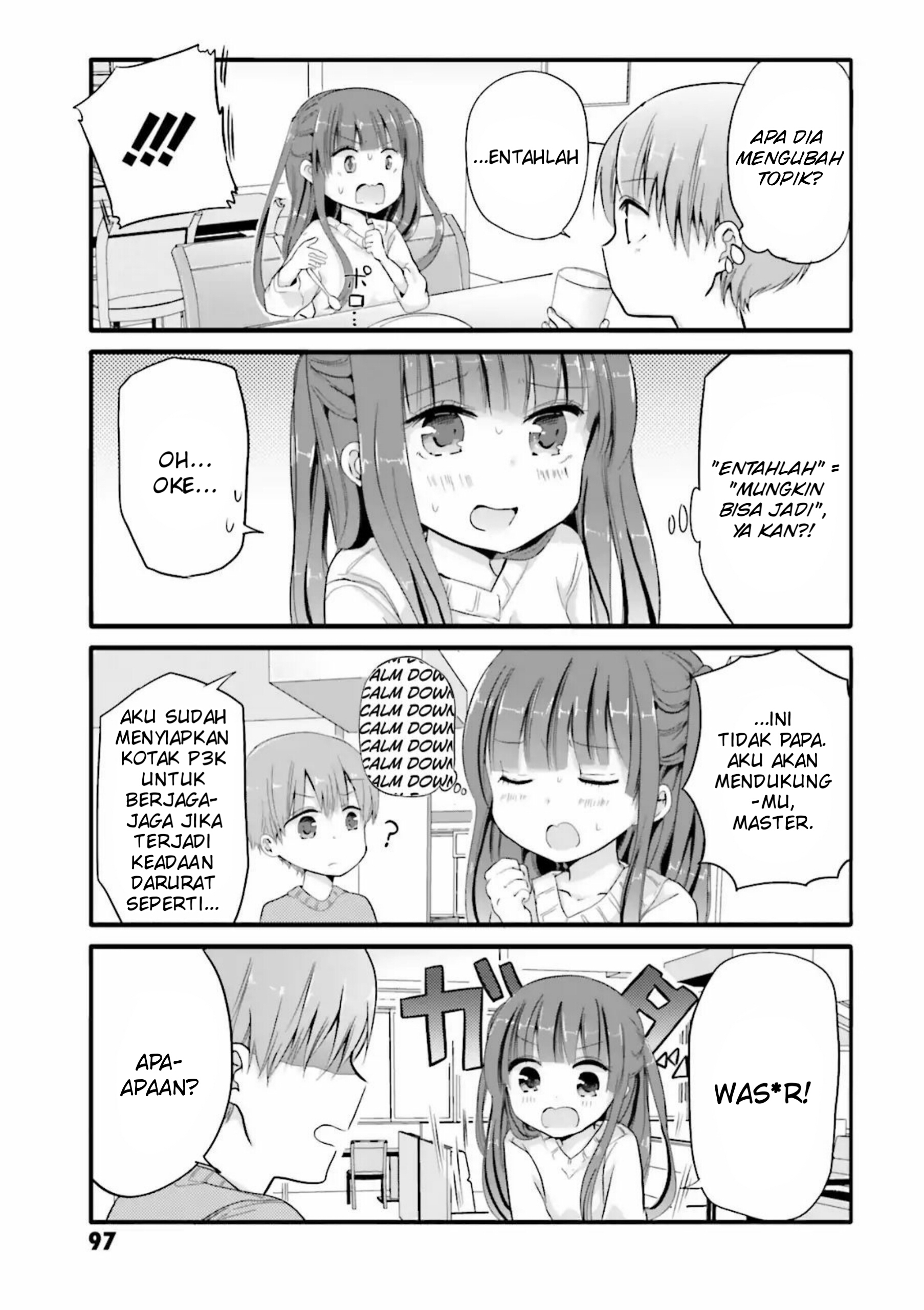 Uchi no Hentai Maid ni Osowareteru Chapter 32 - halaman 8