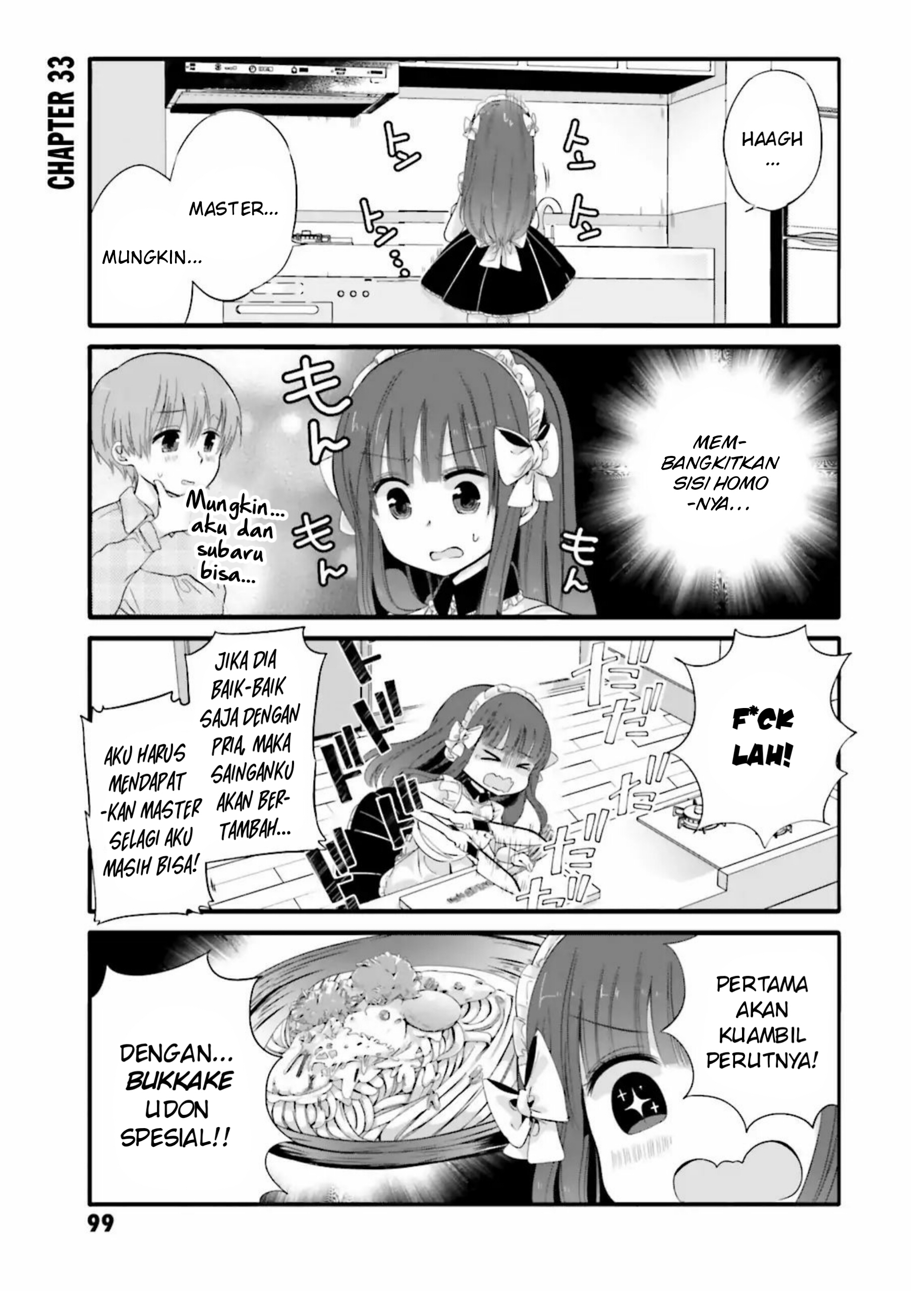 Uchi no Hentai Maid ni Osowareteru Chapter 33 - halaman 2