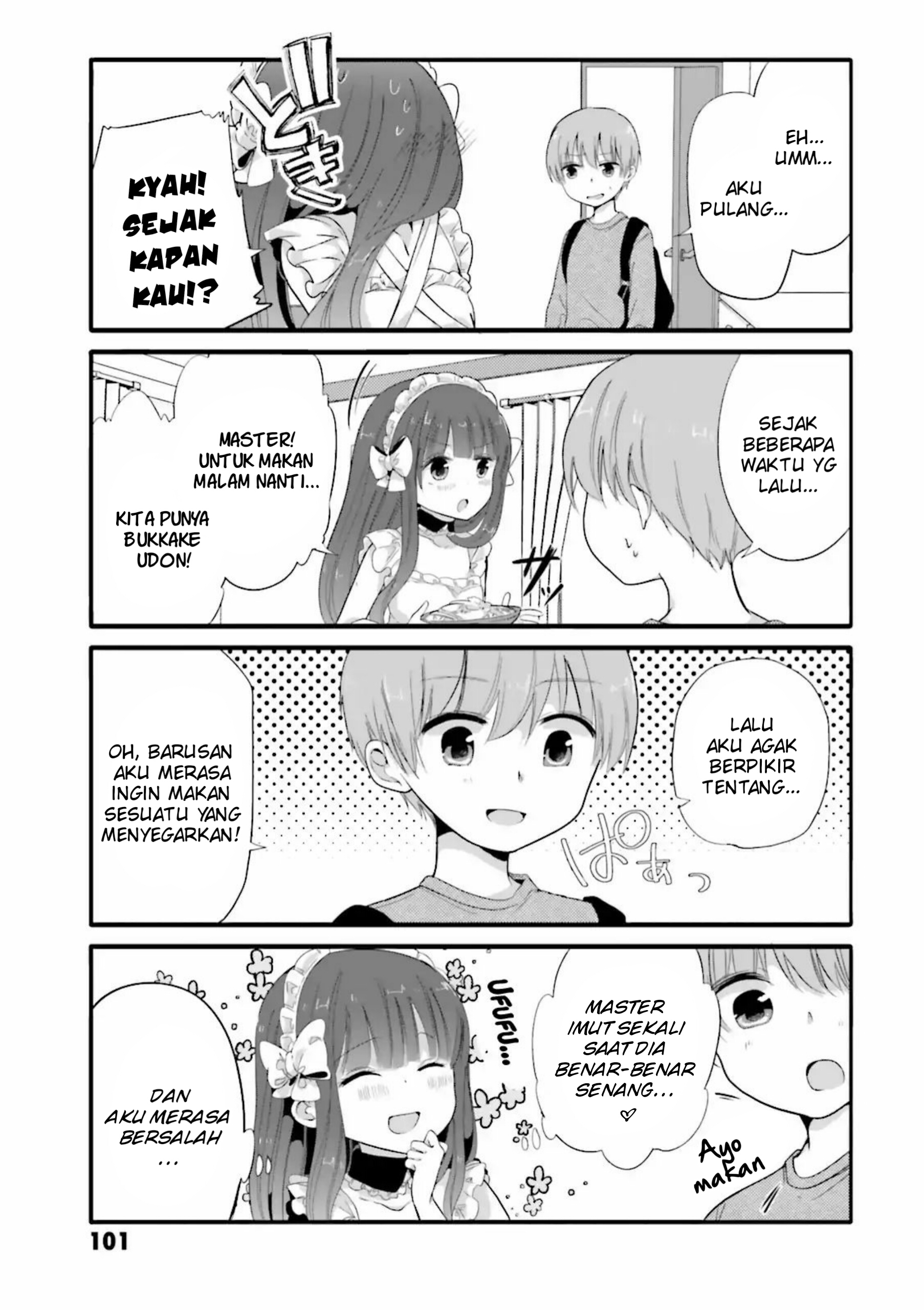 Uchi no Hentai Maid ni Osowareteru Chapter 33 - halaman 4
