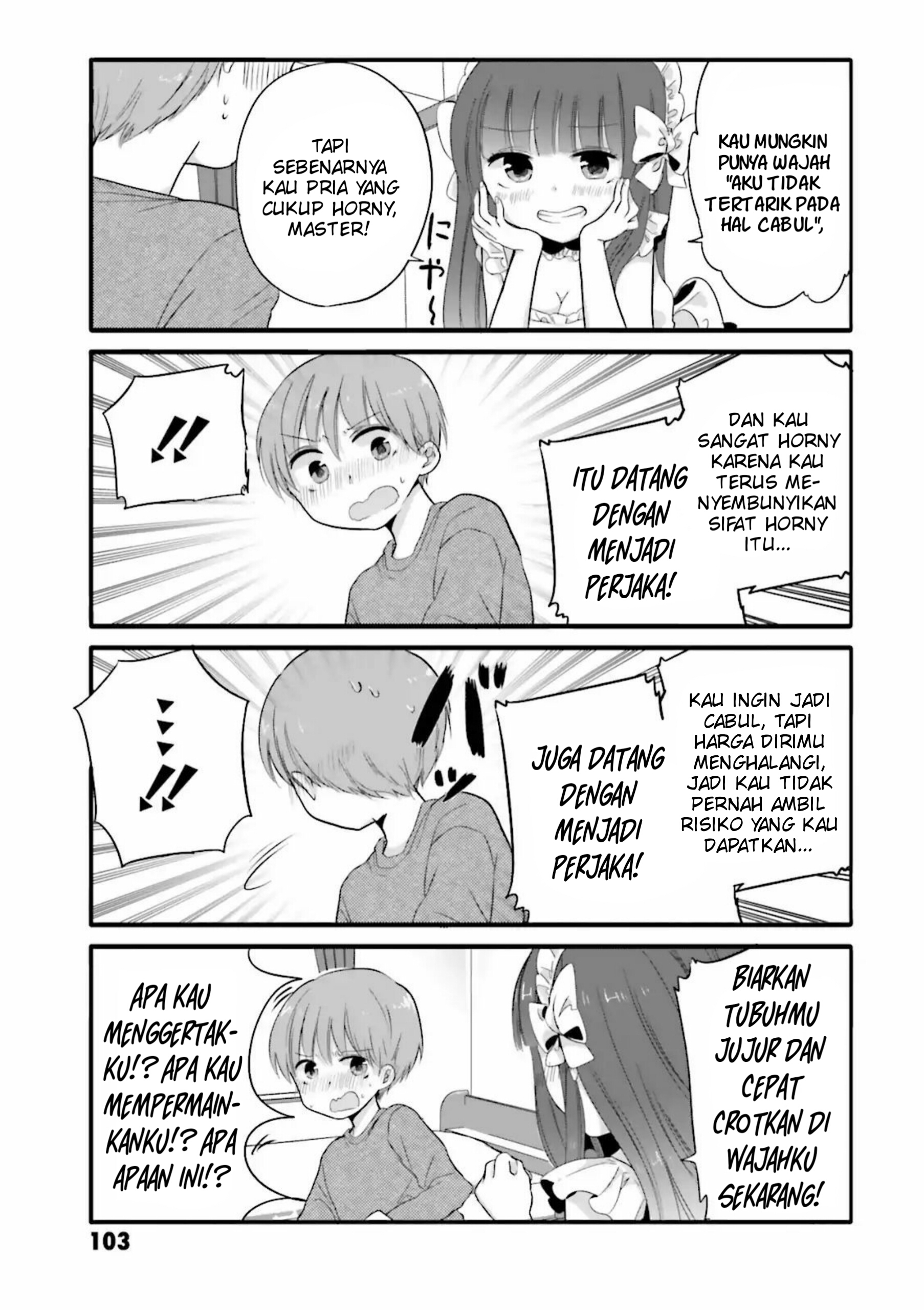 Uchi no Hentai Maid ni Osowareteru Chapter 33 - halaman 6