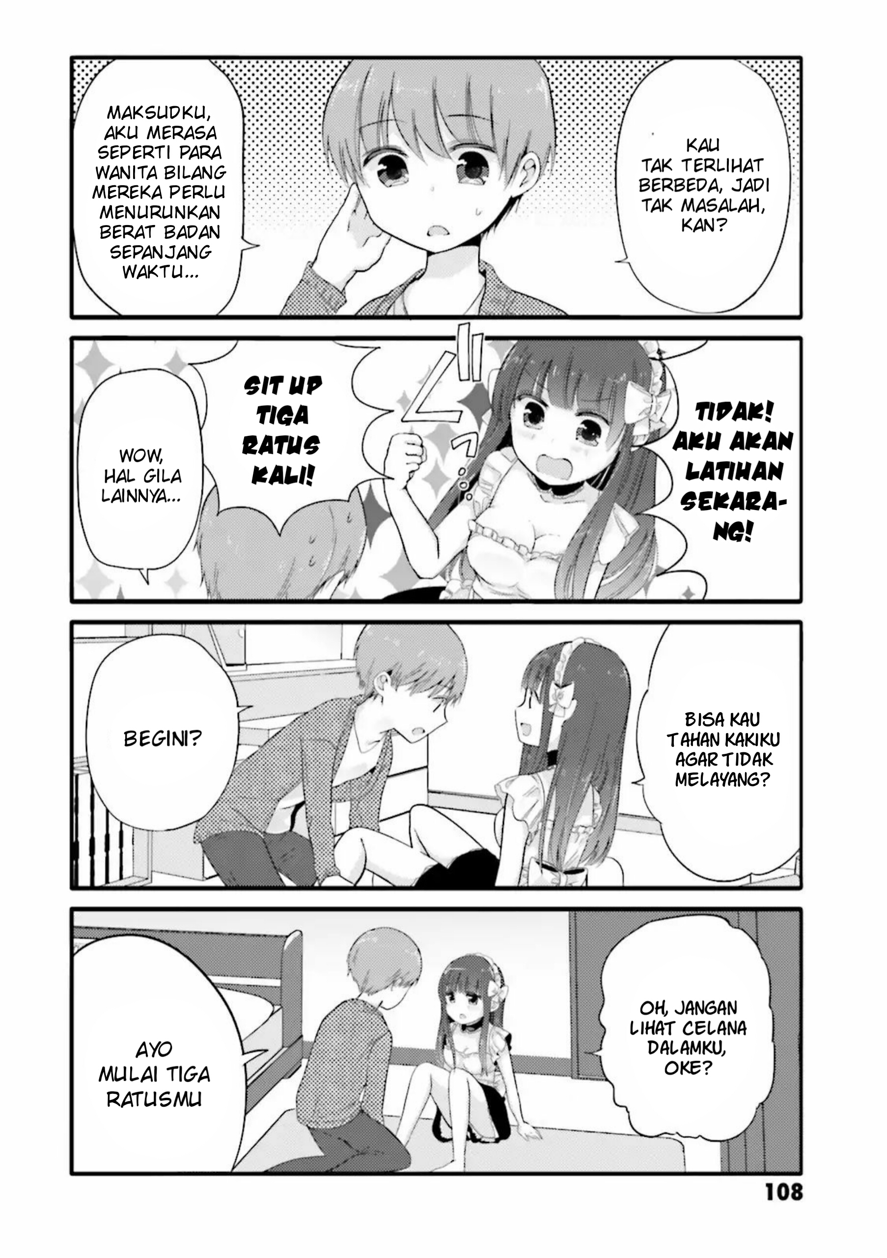 Uchi no Hentai Maid ni Osowareteru Chapter 34 - halaman 3