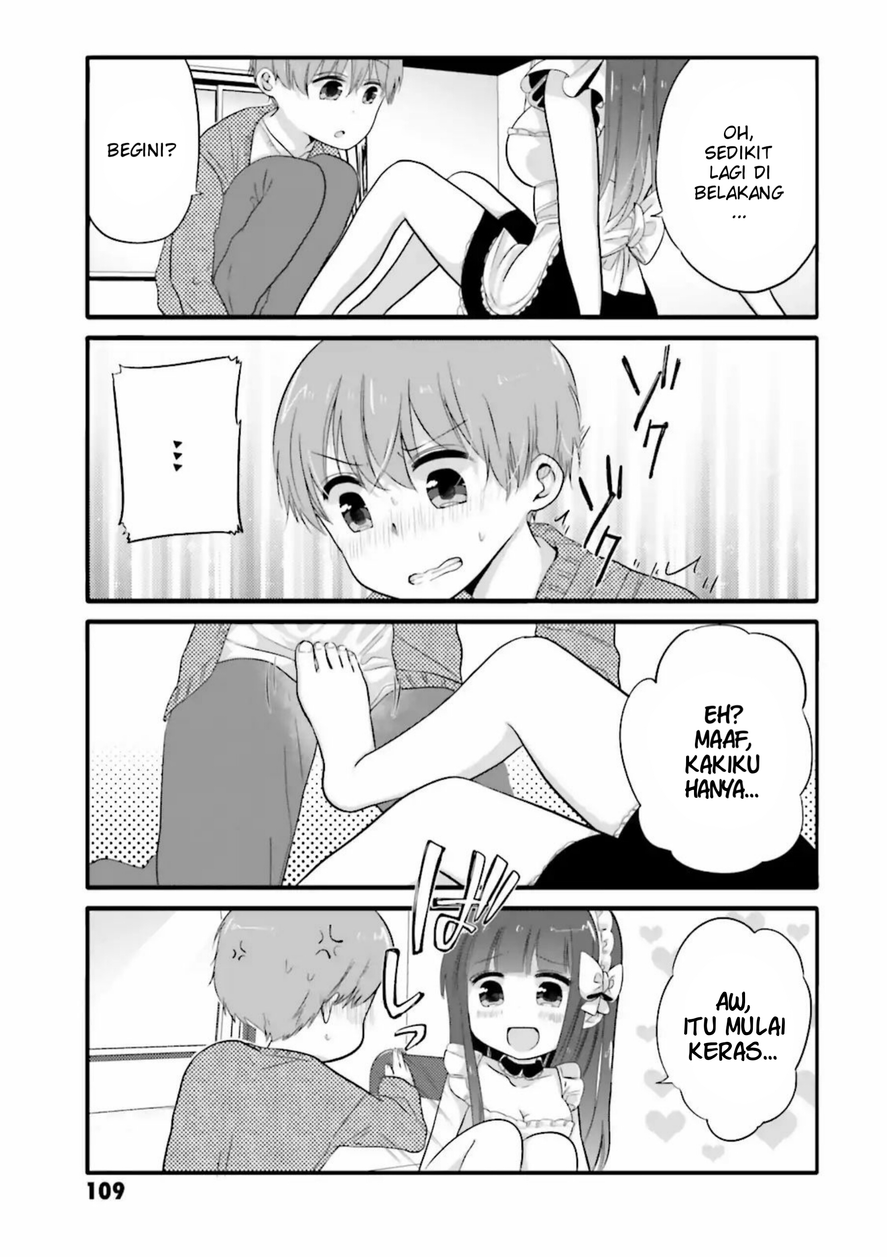 Uchi no Hentai Maid ni Osowareteru Chapter 34 - halaman 4