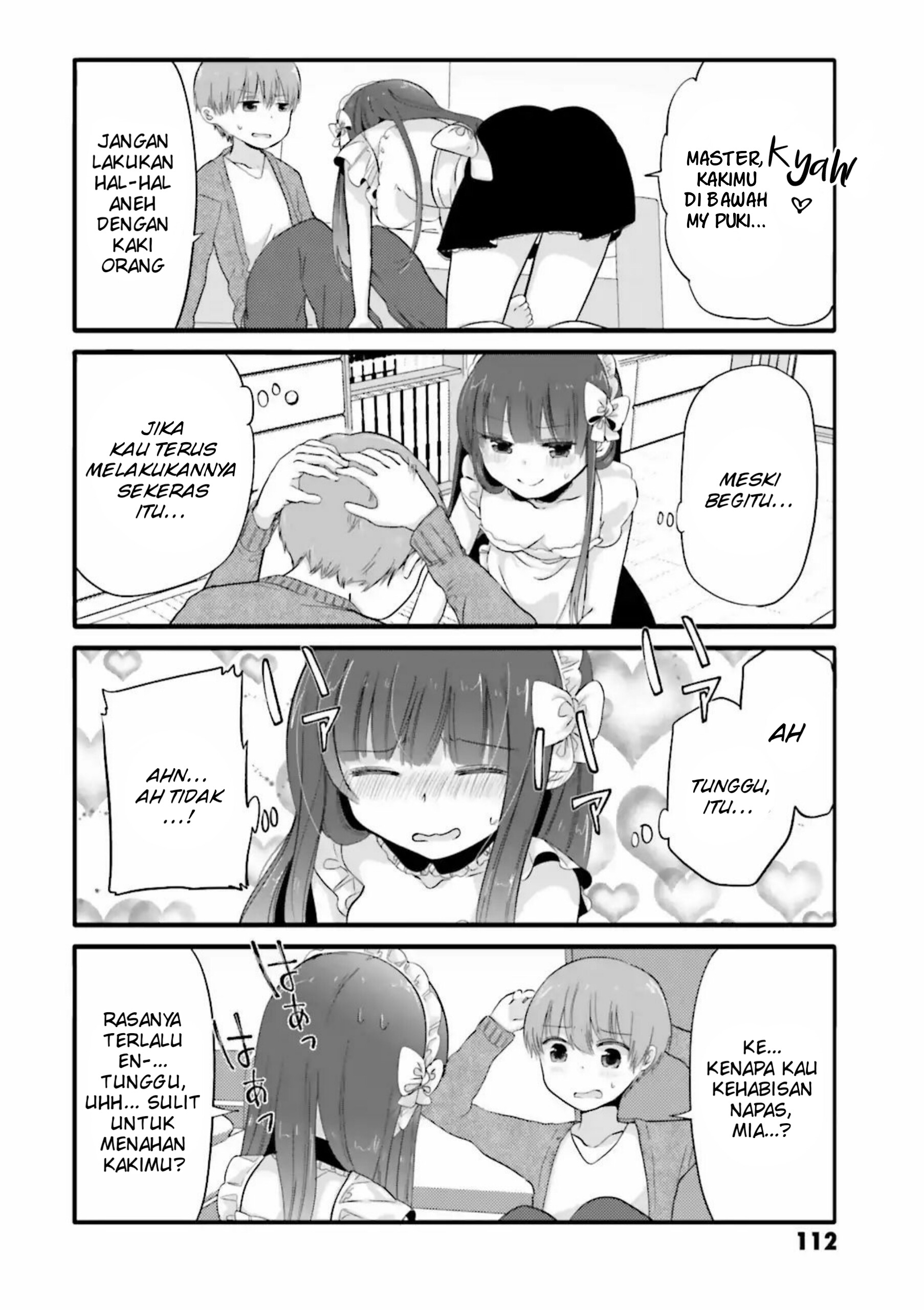 Uchi no Hentai Maid ni Osowareteru Chapter 34 - halaman 7