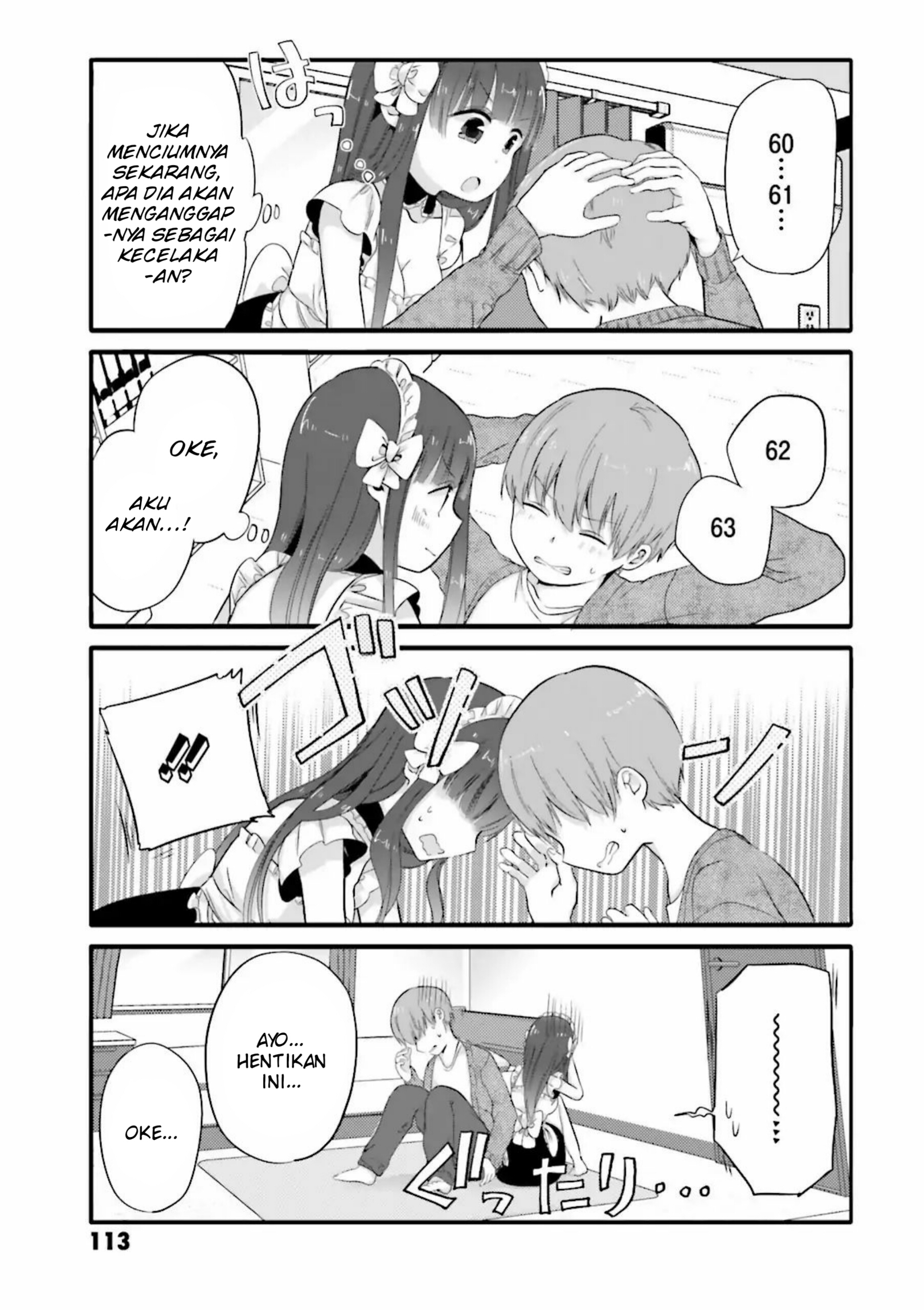 Uchi no Hentai Maid ni Osowareteru Chapter 34 - halaman 8