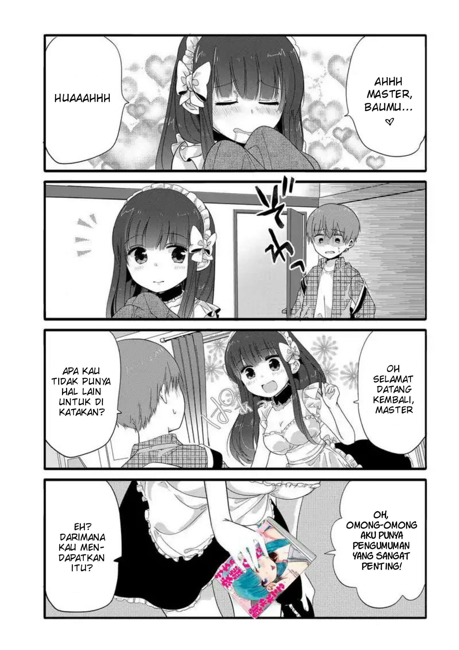 Uchi no Hentai Maid ni Osowareteru Chapter 35.5 - halaman 1