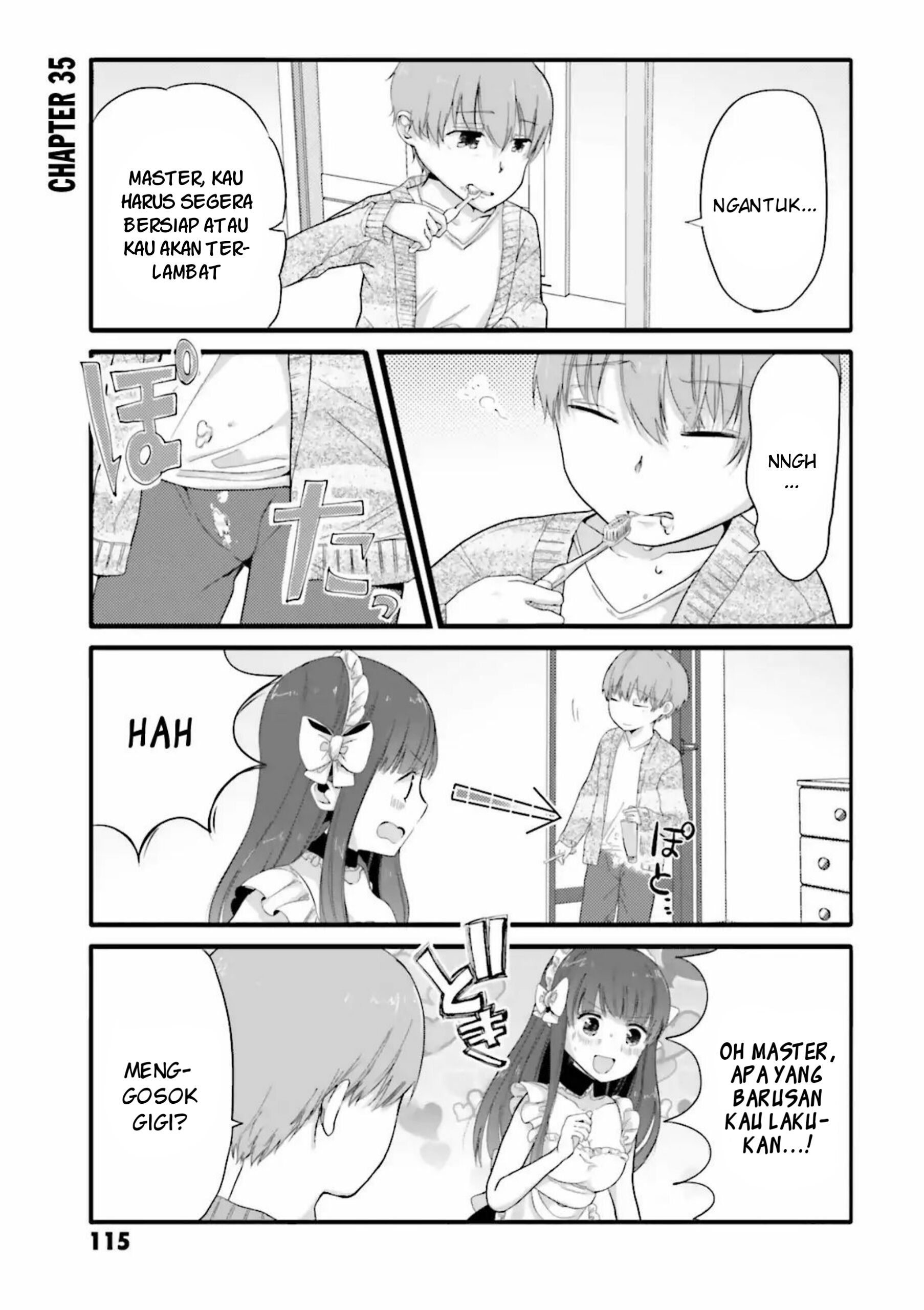 Uchi no Hentai Maid ni Osowareteru Chapter 35 - halaman 2