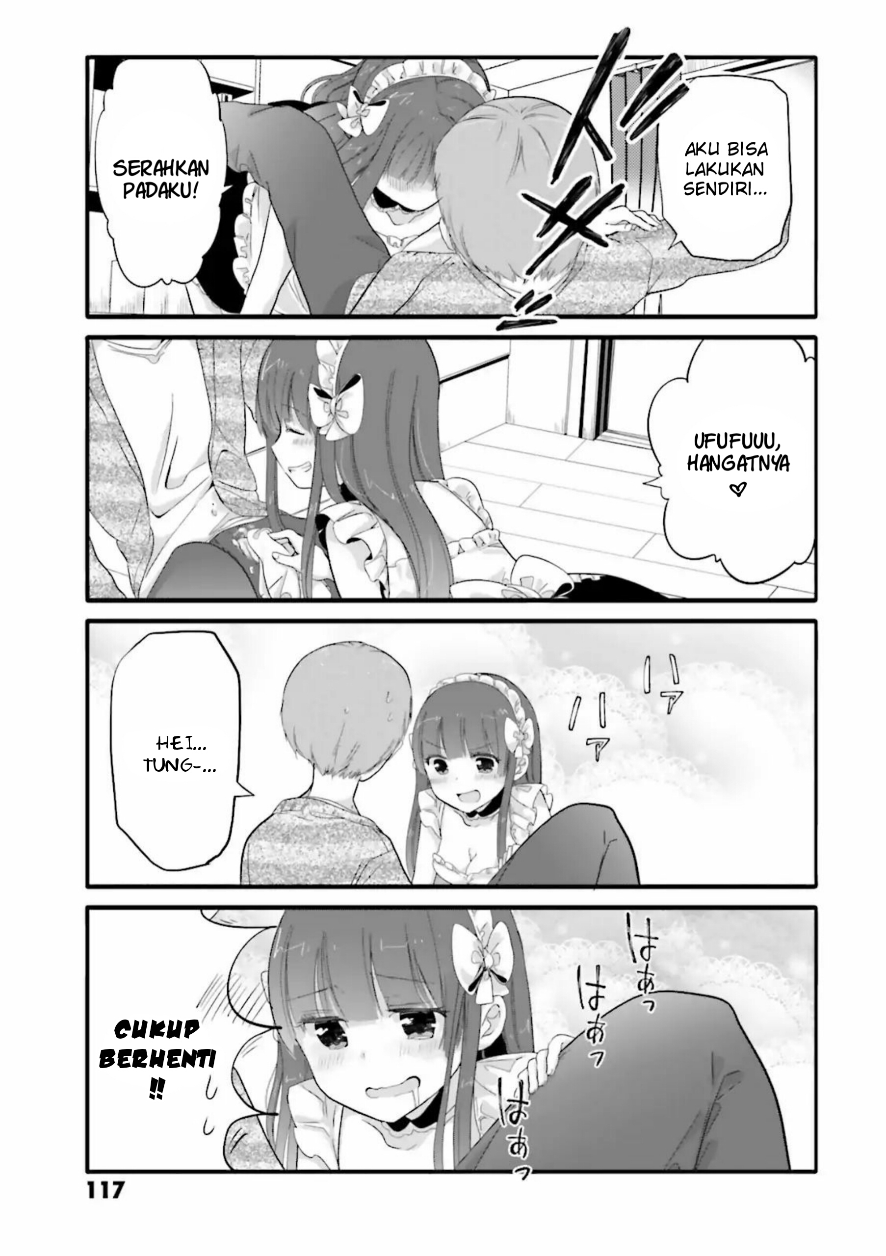 Uchi no Hentai Maid ni Osowareteru Chapter 35 - halaman 4