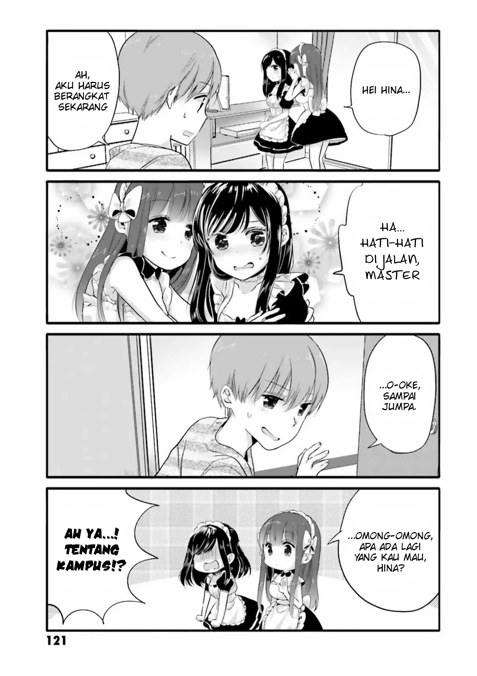 Uchi no Hentai Maid ni Osowareteru Chapter 35 - halaman 8