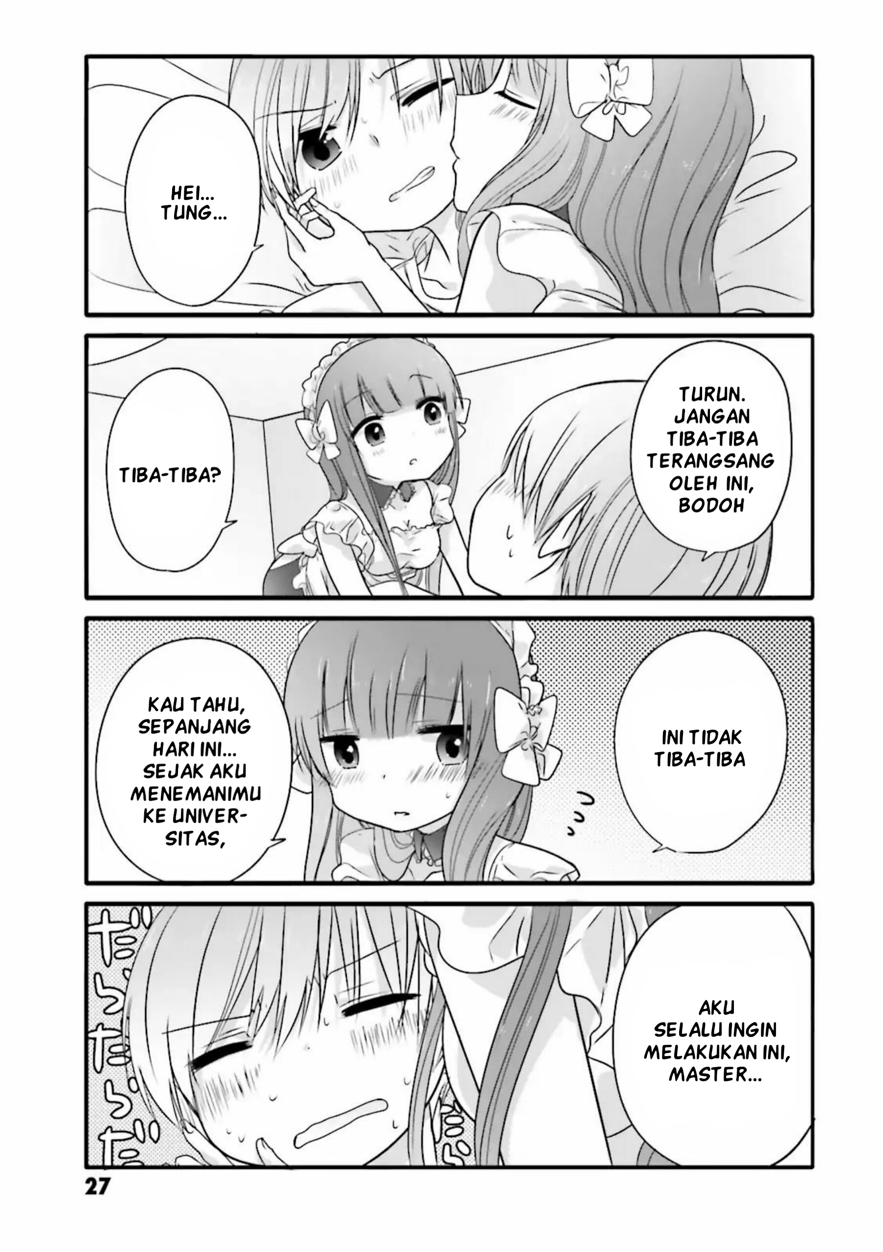 Uchi no Hentai Maid ni Osowareteru Chapter 4 - halaman 4