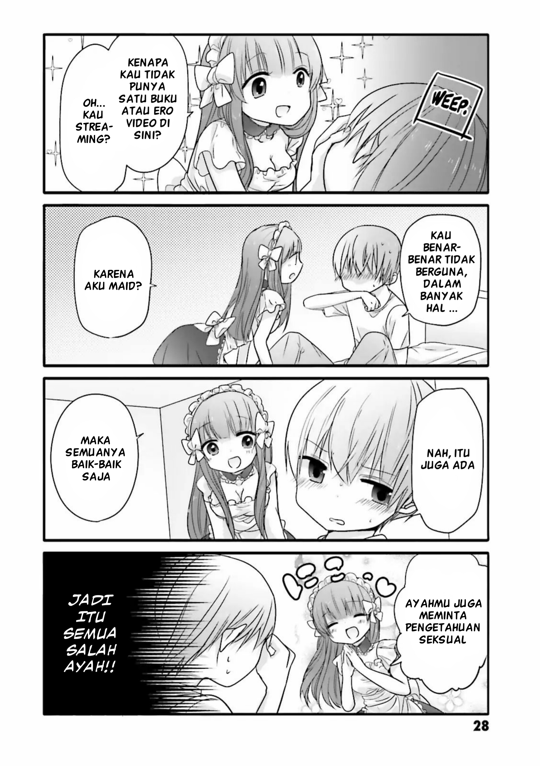Uchi no Hentai Maid ni Osowareteru Chapter 4 - halaman 5
