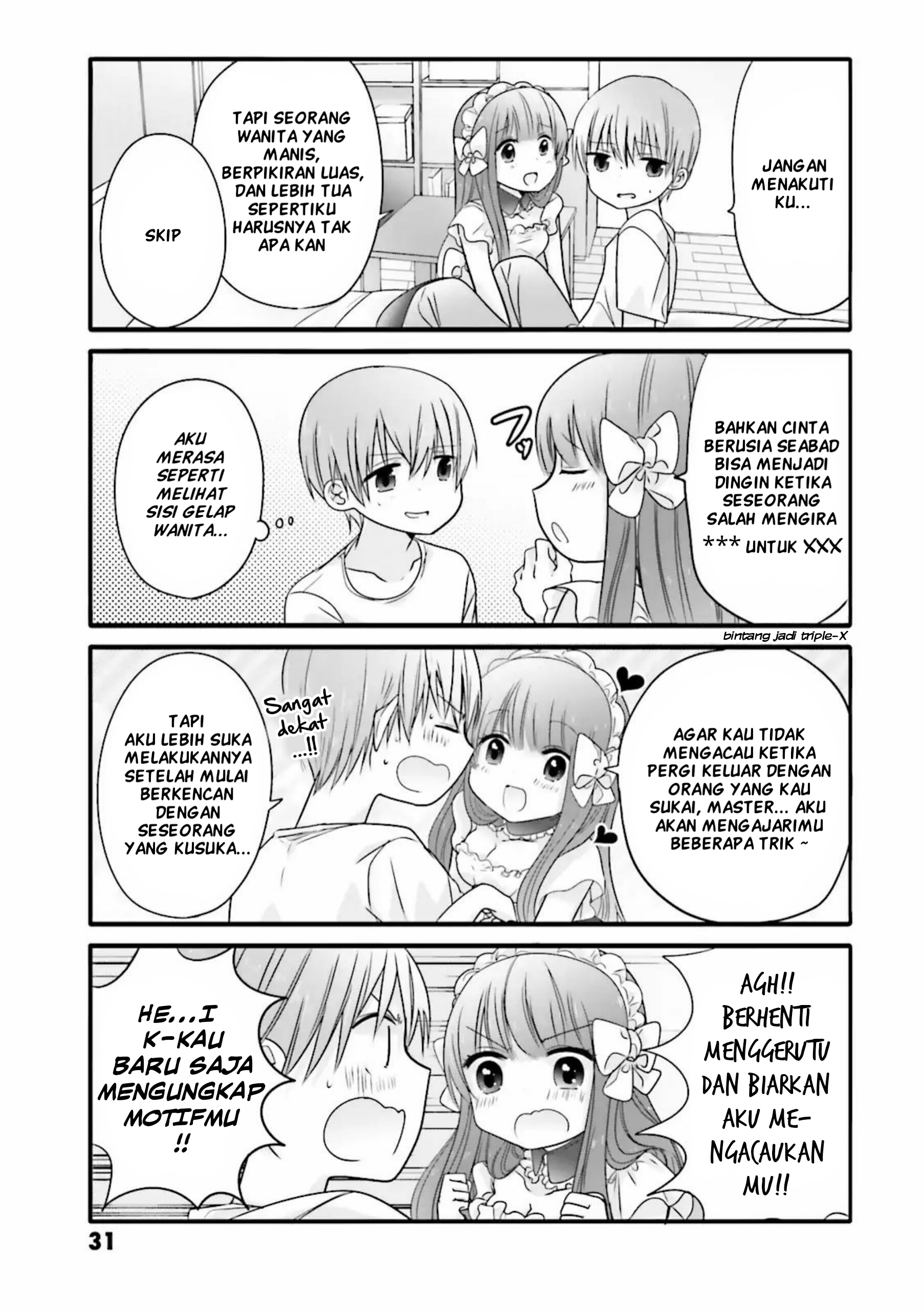 Uchi no Hentai Maid ni Osowareteru Chapter 4 - halaman 8