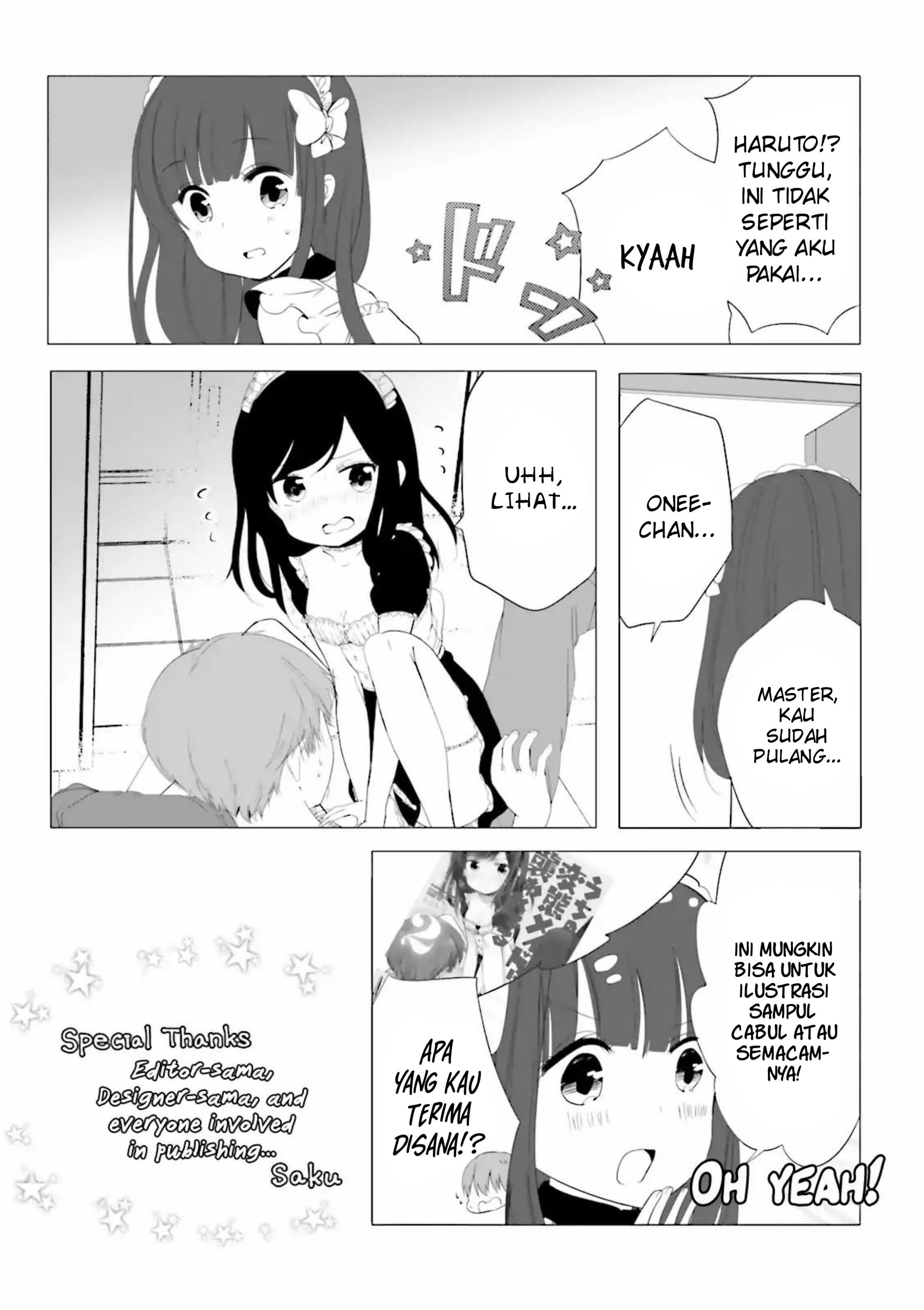 Uchi no Hentai Maid ni Osowareteru Chapter 40.2 - halaman 2