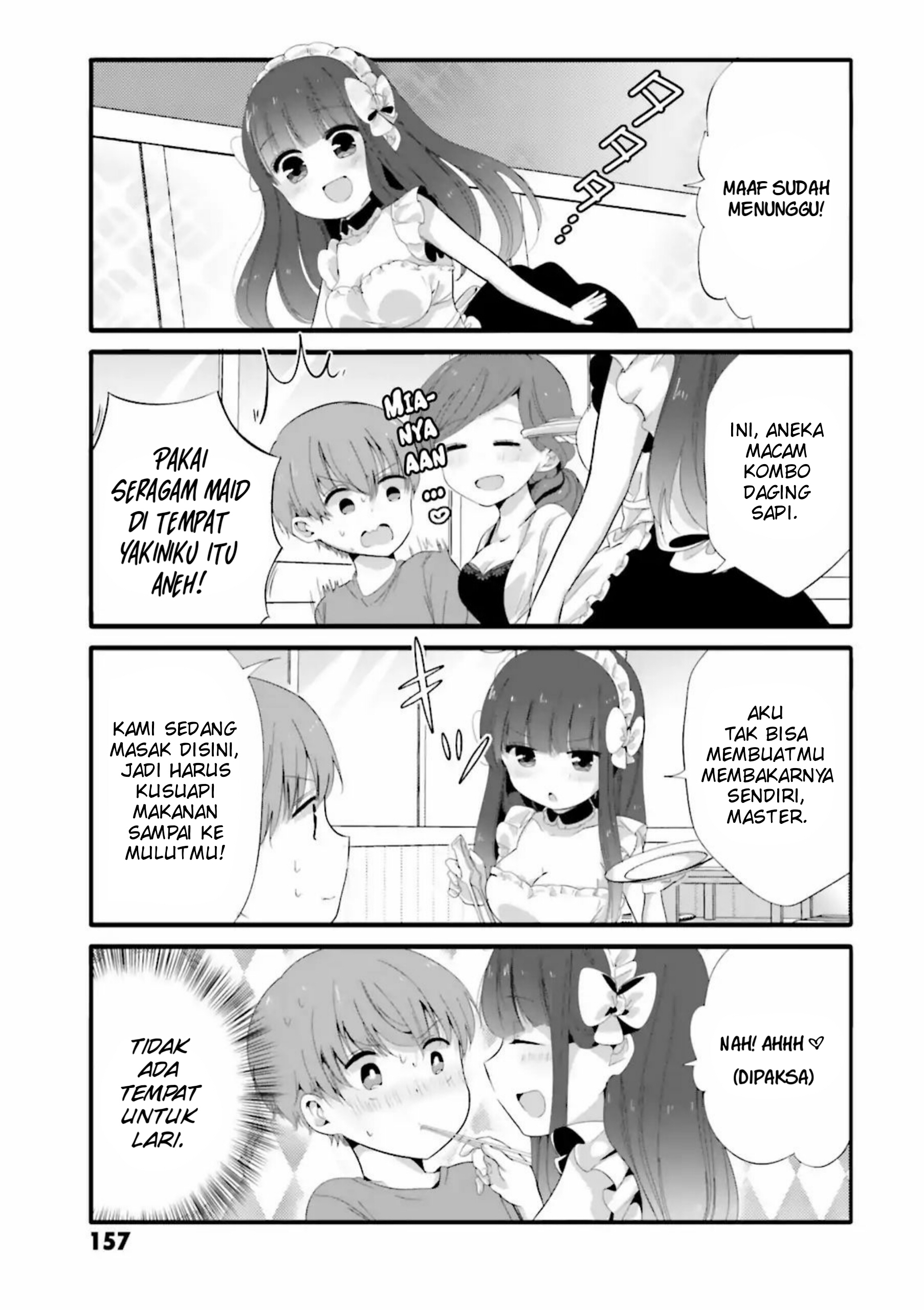 Uchi no Hentai Maid ni Osowareteru Chapter 40 - halaman 4