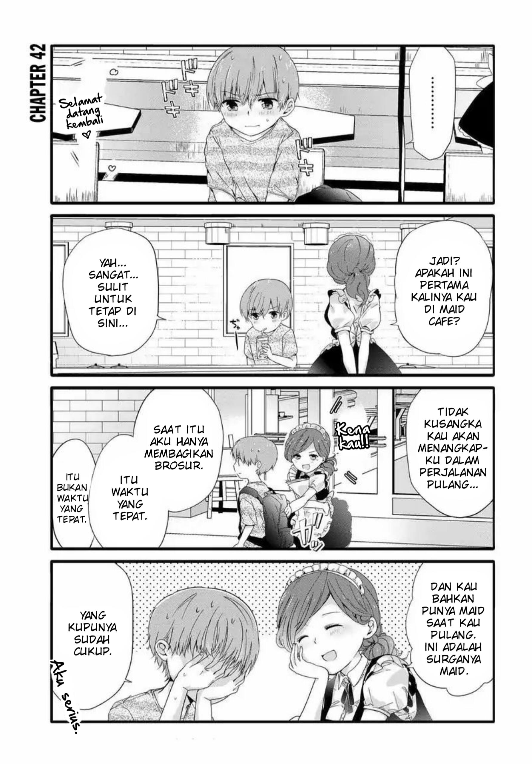 Uchi no Hentai Maid ni Osowareteru Chapter 42 - halaman 2