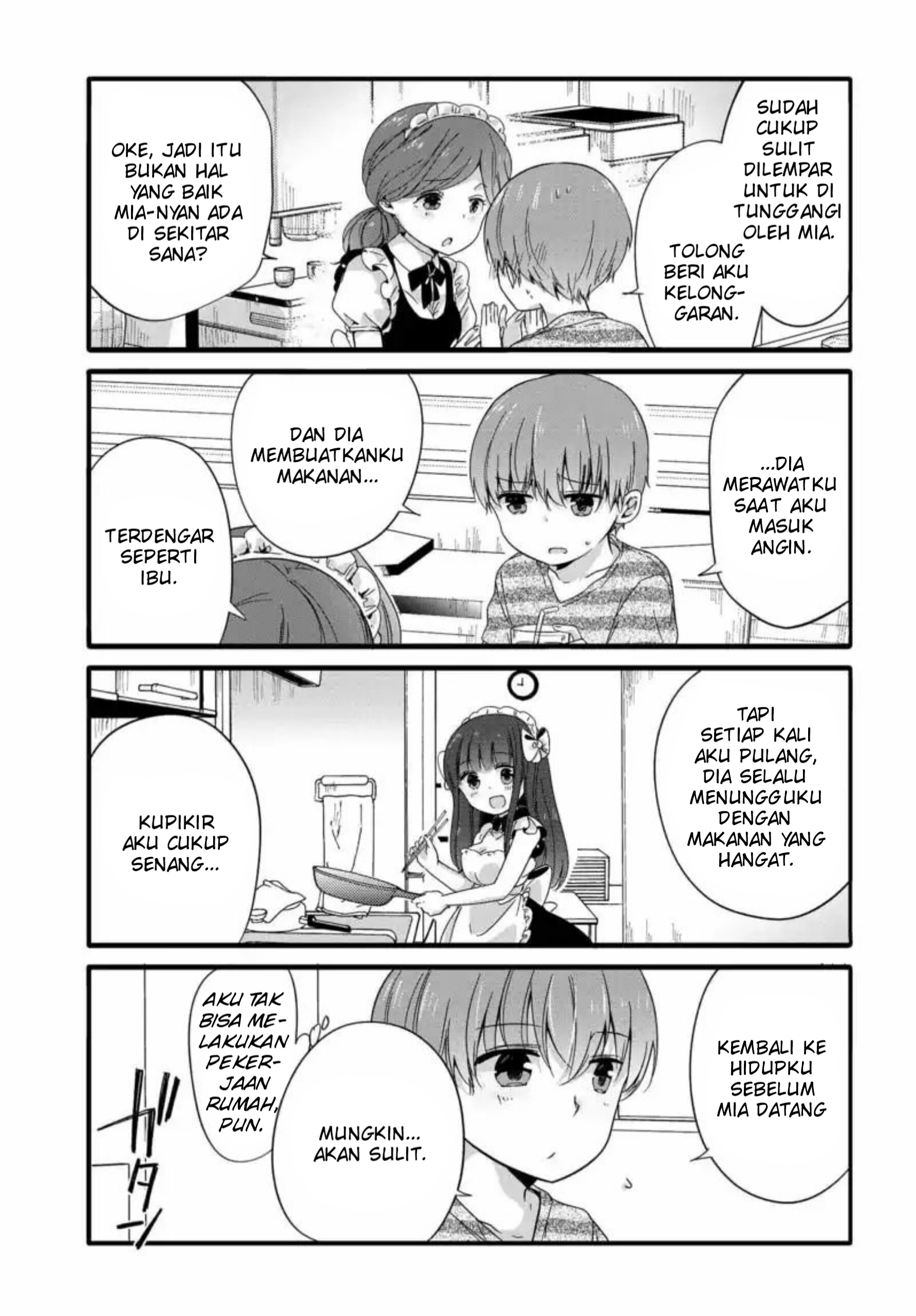 Uchi no Hentai Maid ni Osowareteru Chapter 42 - halaman 6